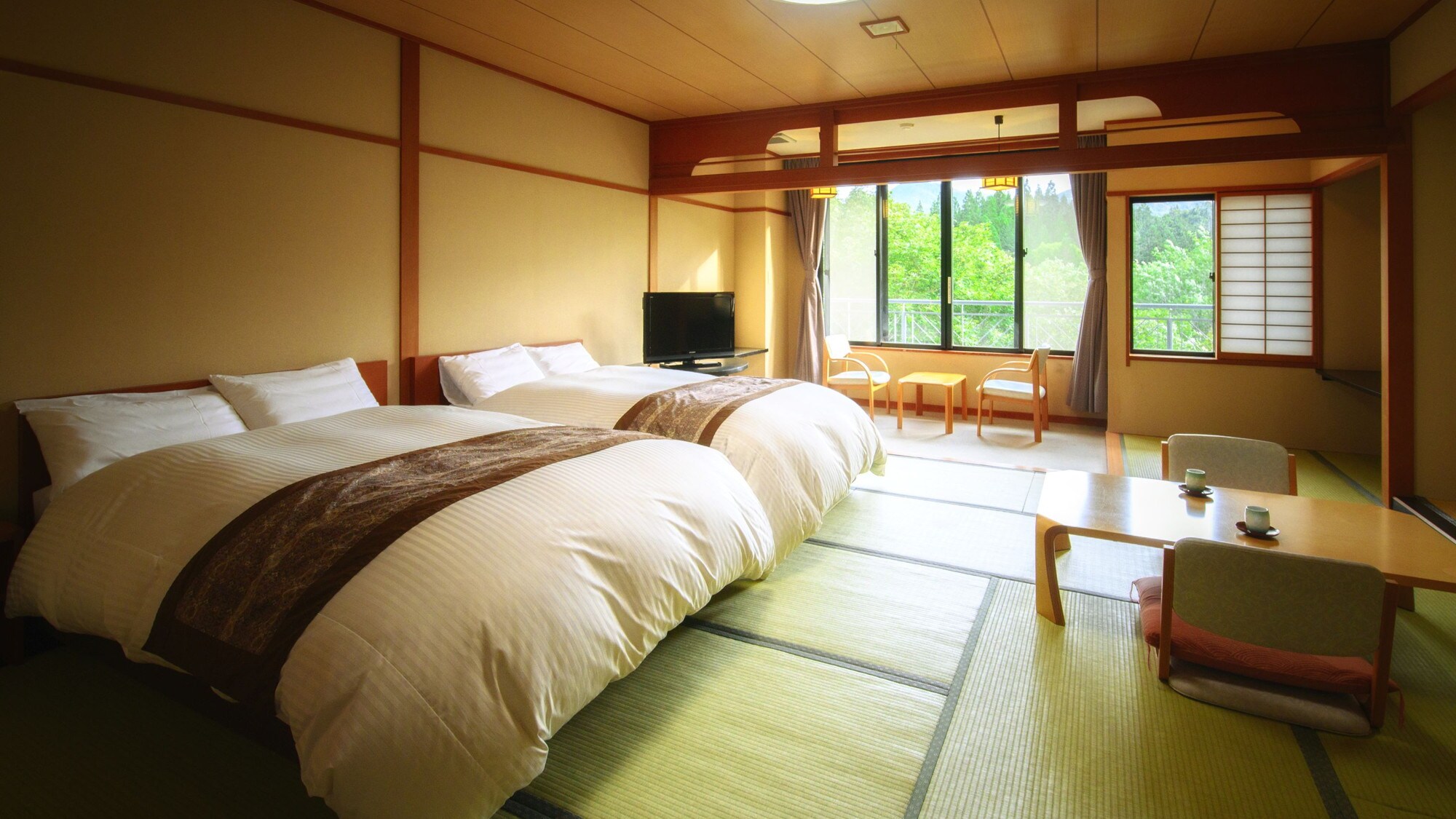 [J-Style Villa / Japanese-style bedroom] The most popular bedroom renewed in Japanese modern style