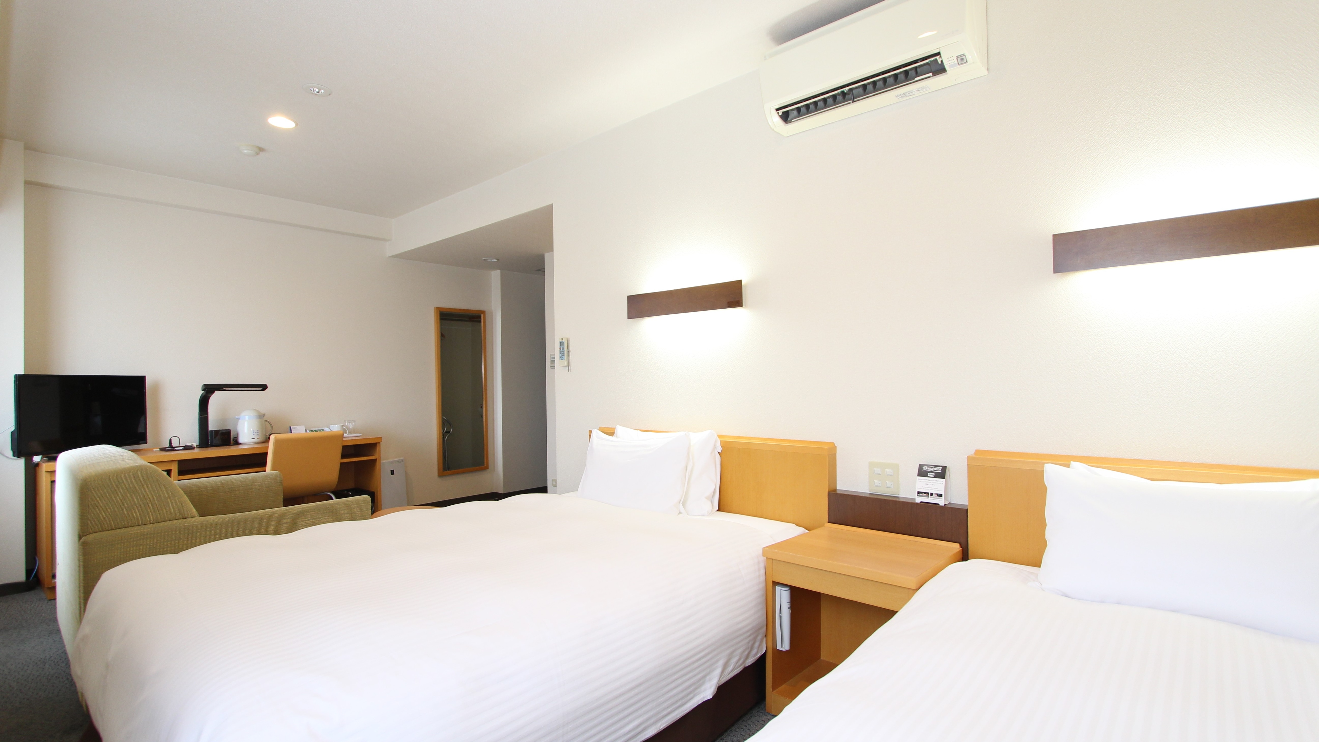 Recommended for families and couples Twin room (26.8㎡)