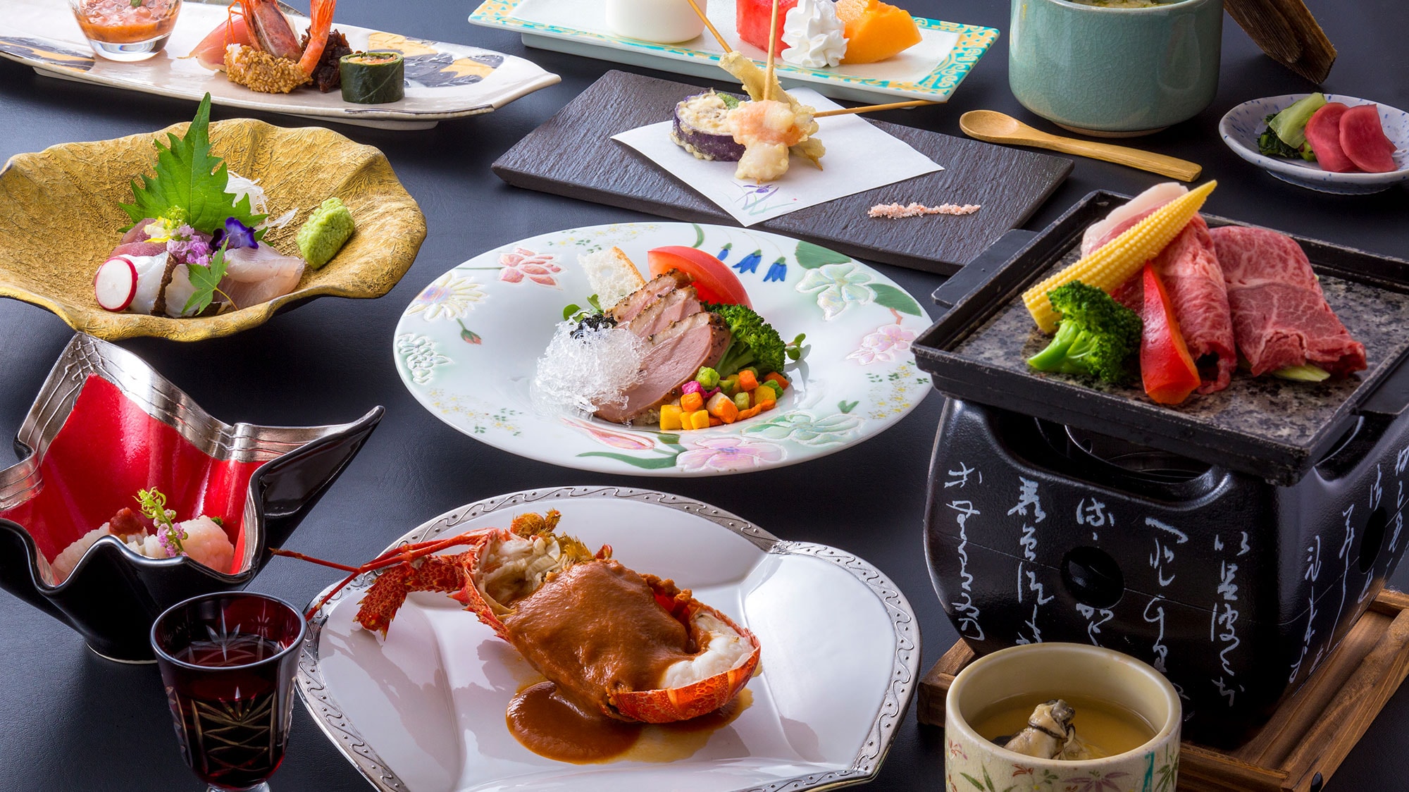 創意夏日懷石料理範例（僅供參考）