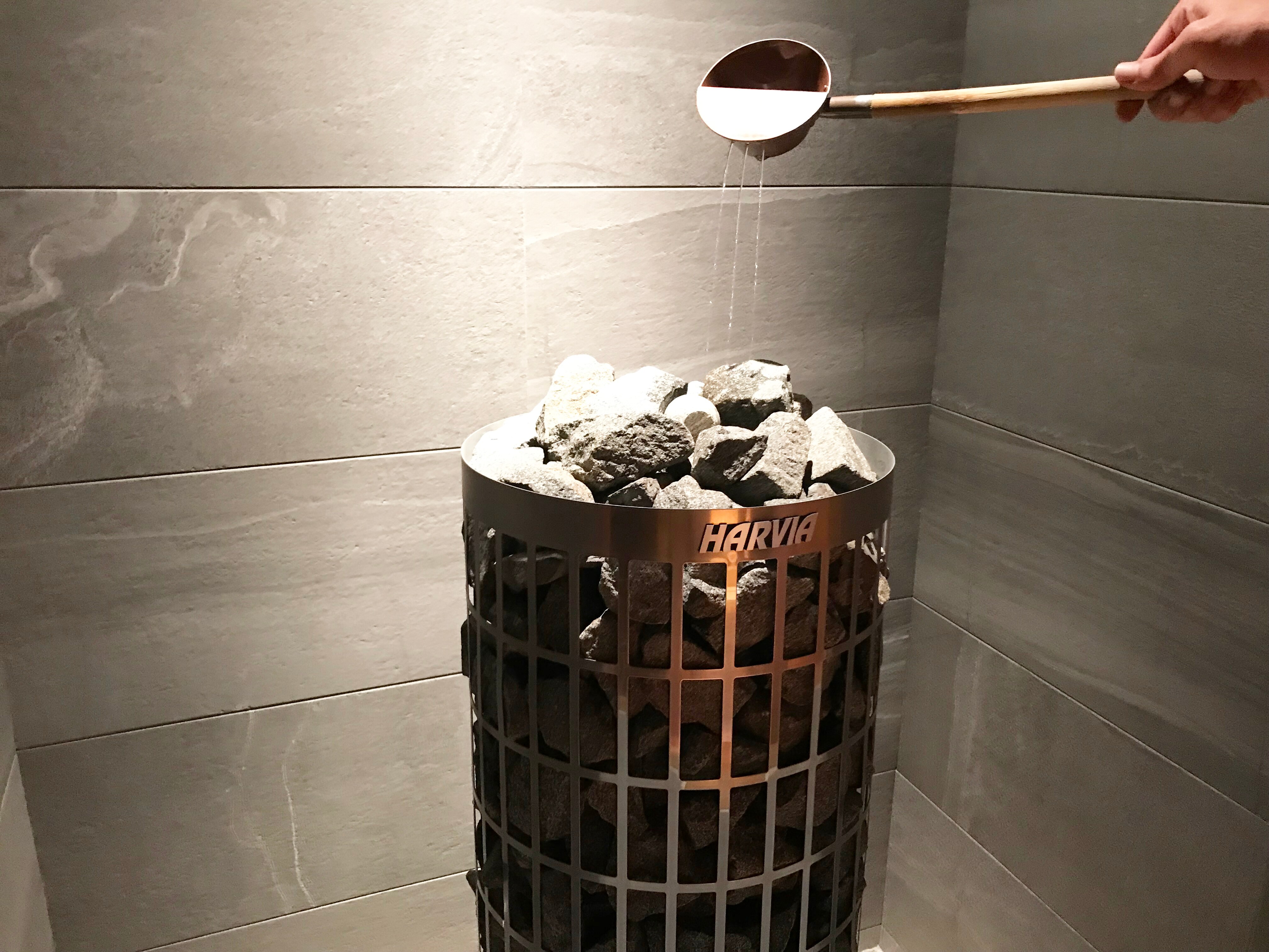 [First floor sauna image] Halbia tower stove