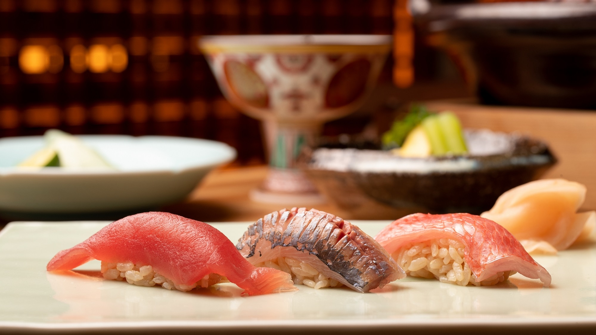 Dinner at Kinomatsuki: Sushi