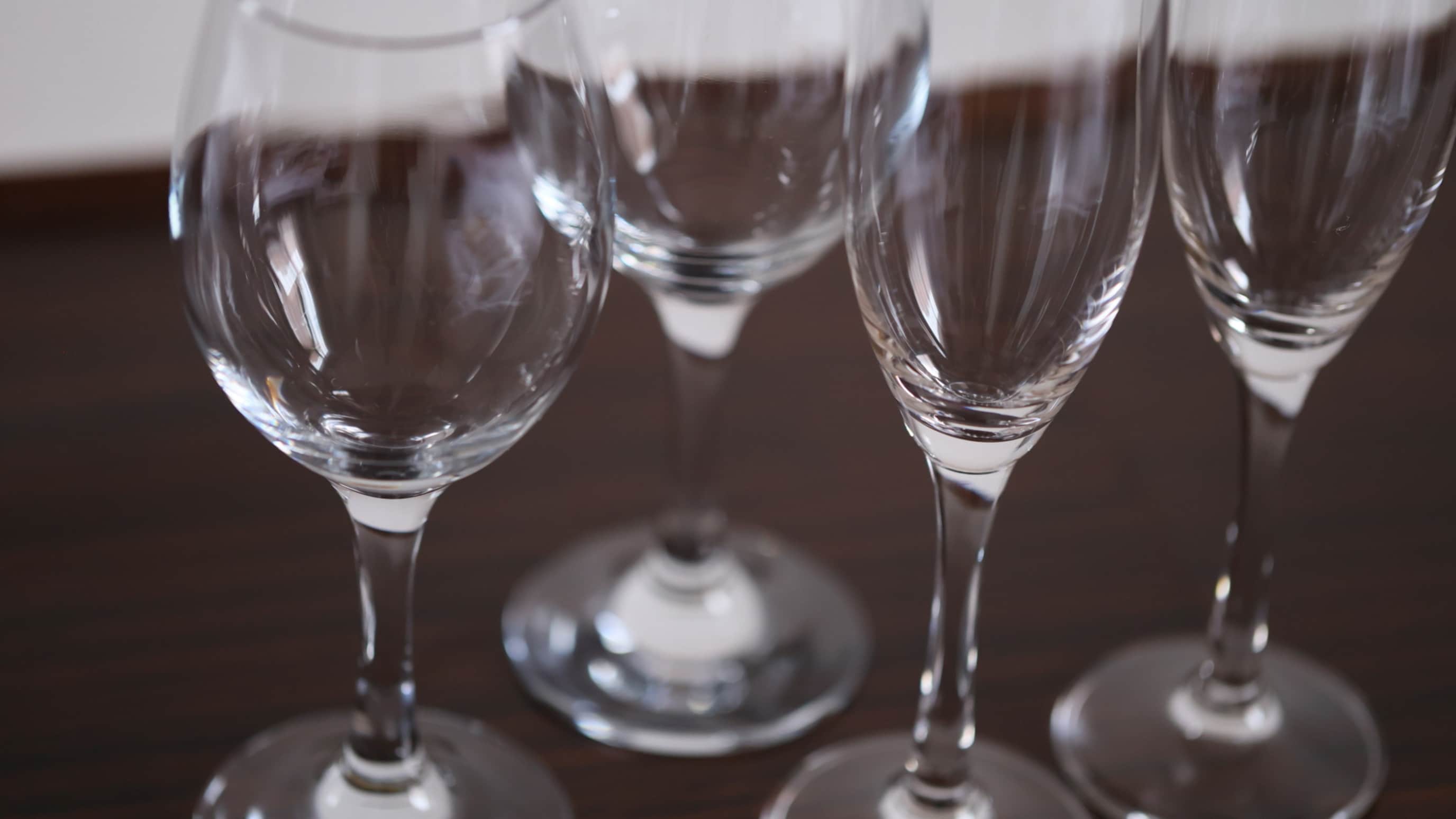 [Rental Equipment] Wine glasses