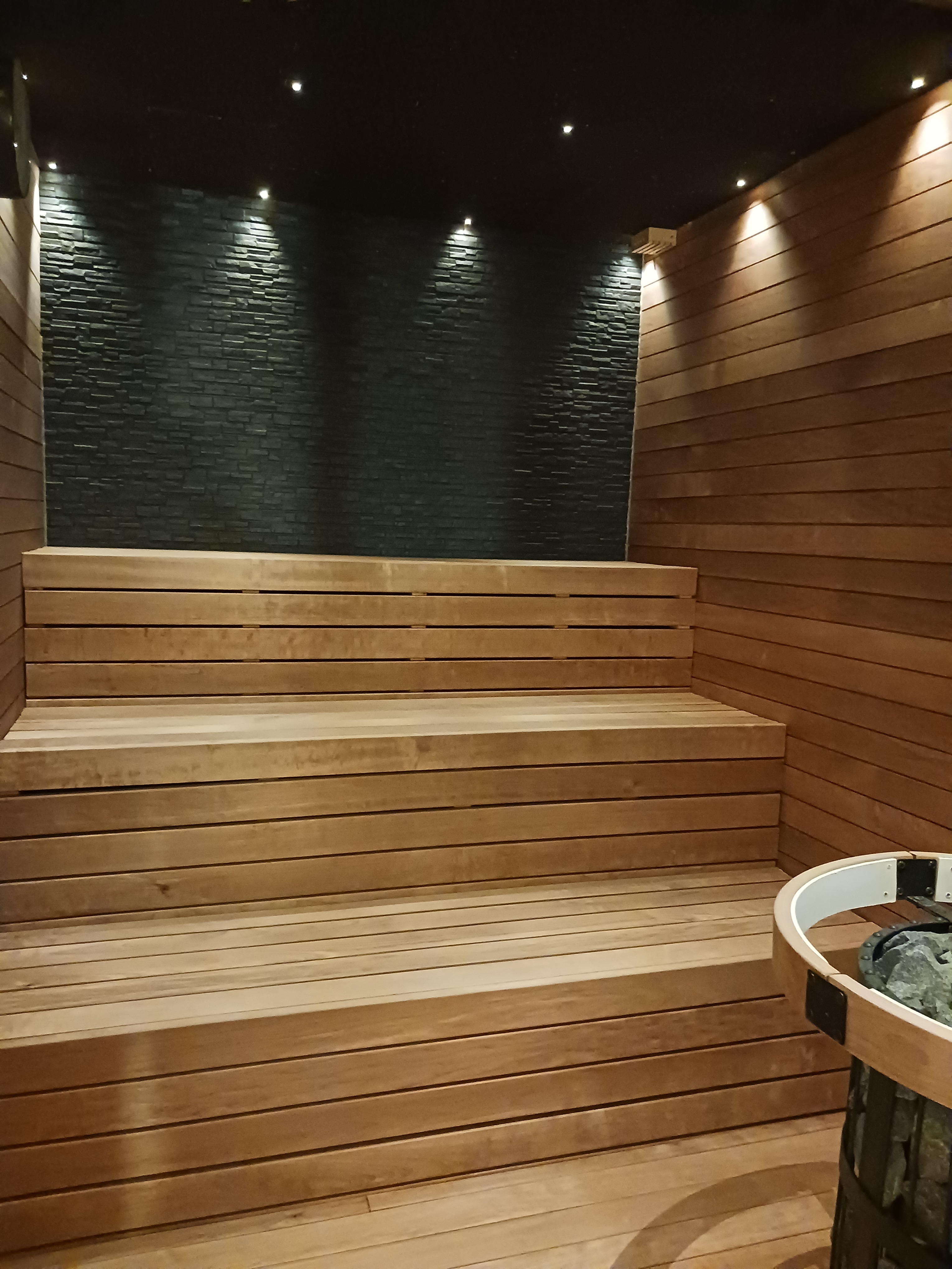 Large hot spring bath, men's sauna