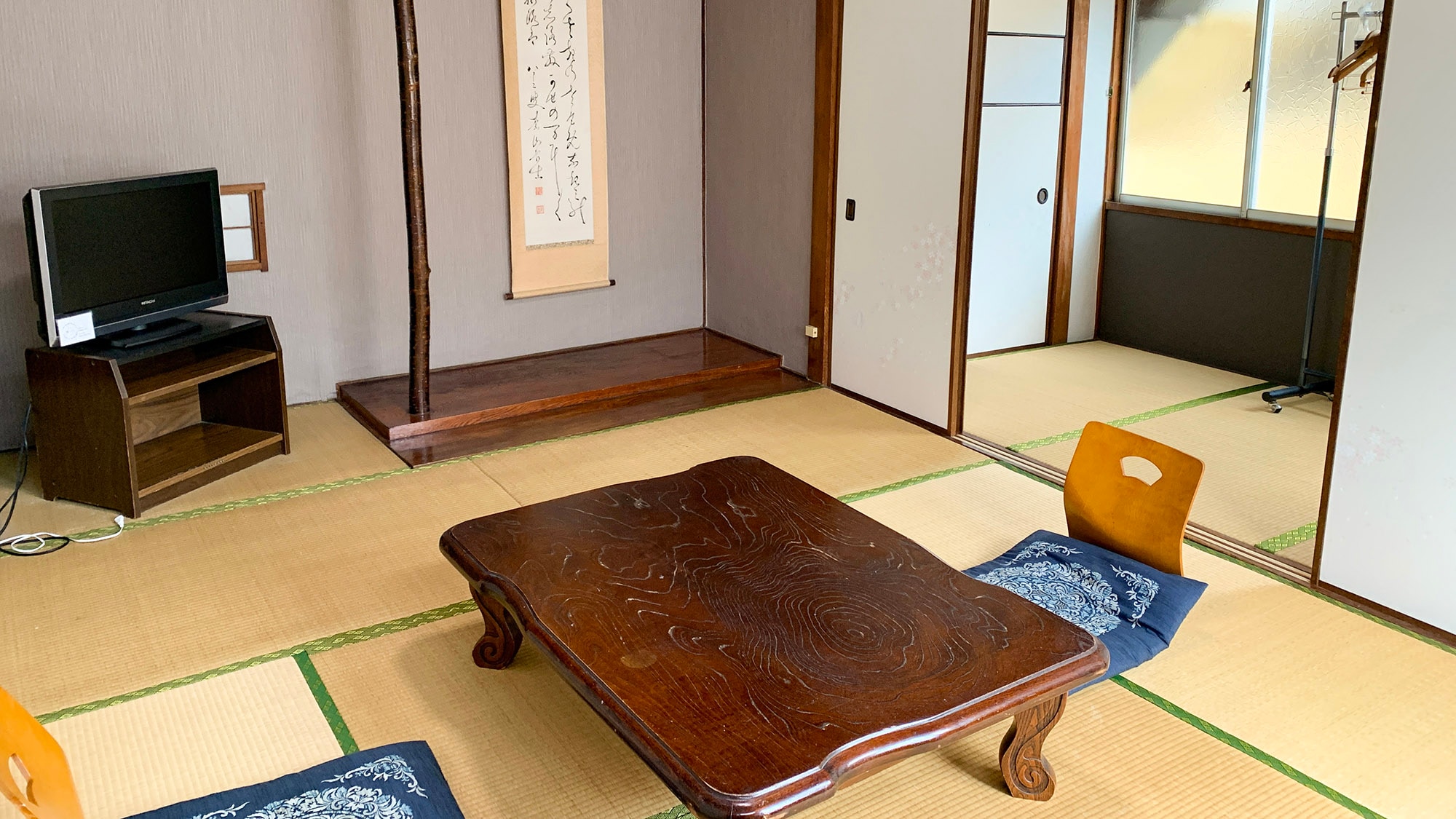 [Kamar bergaya Jepang 6 tikar tatami tanpa toilet/Nagatsuki] Bersantai di kamar Anda setelah menikmati pemandian air panas