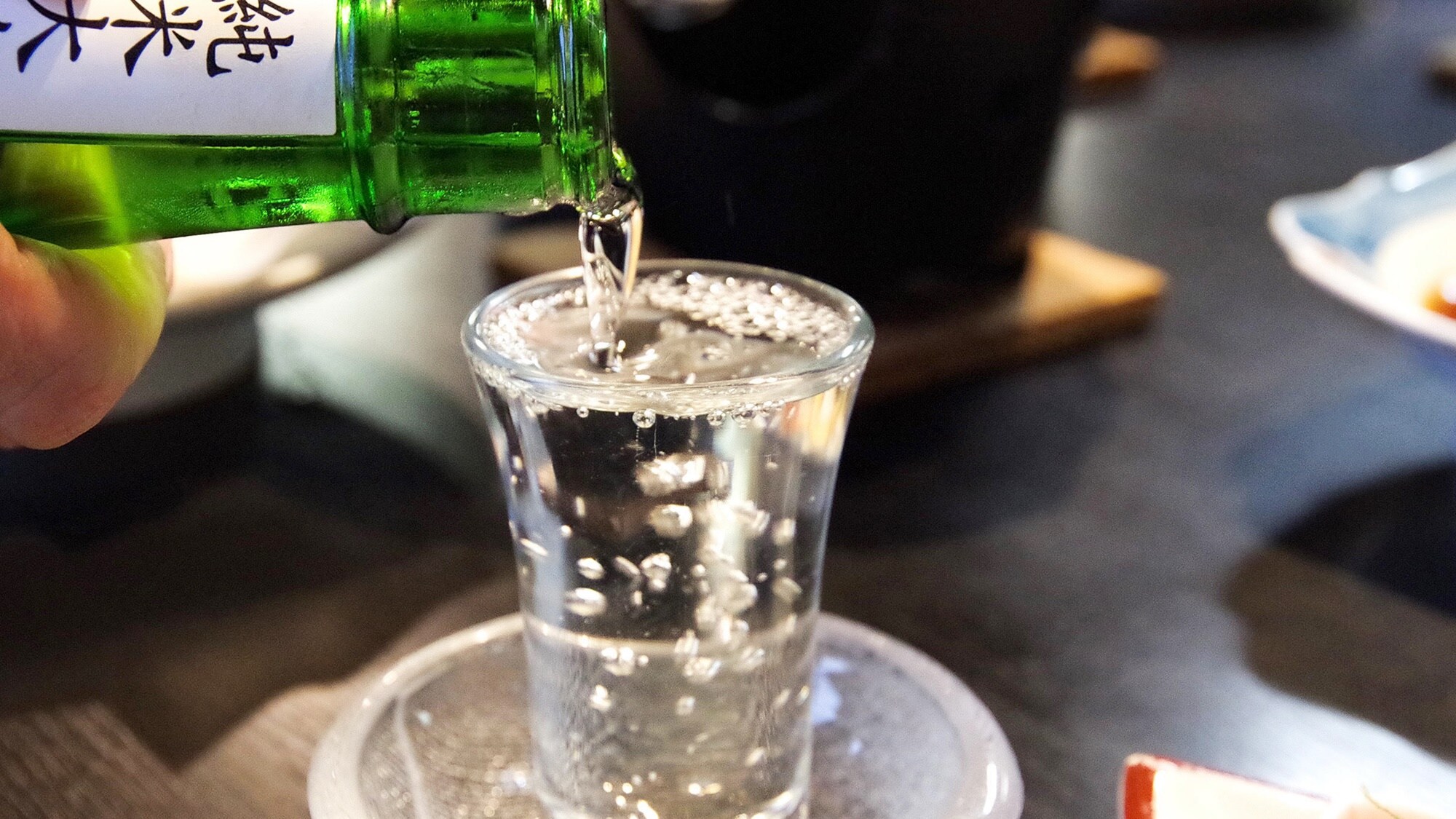 [Makan malam] Berbagai macam sake lokal