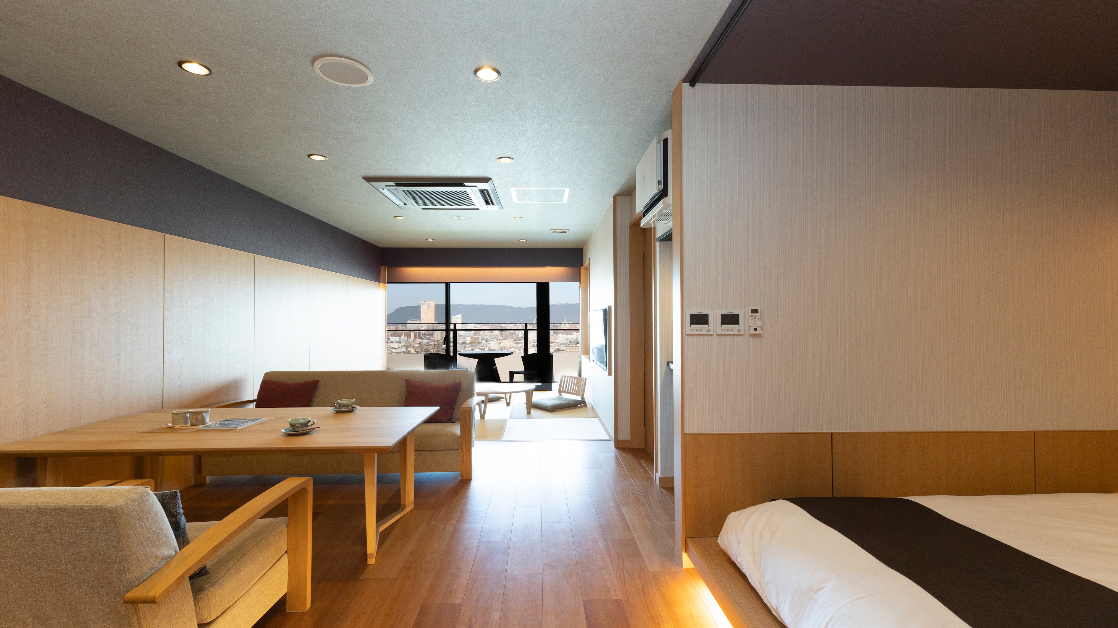 －Top floor－ ◆Natural hot spring ◆【Observation bath】Island & City Suite