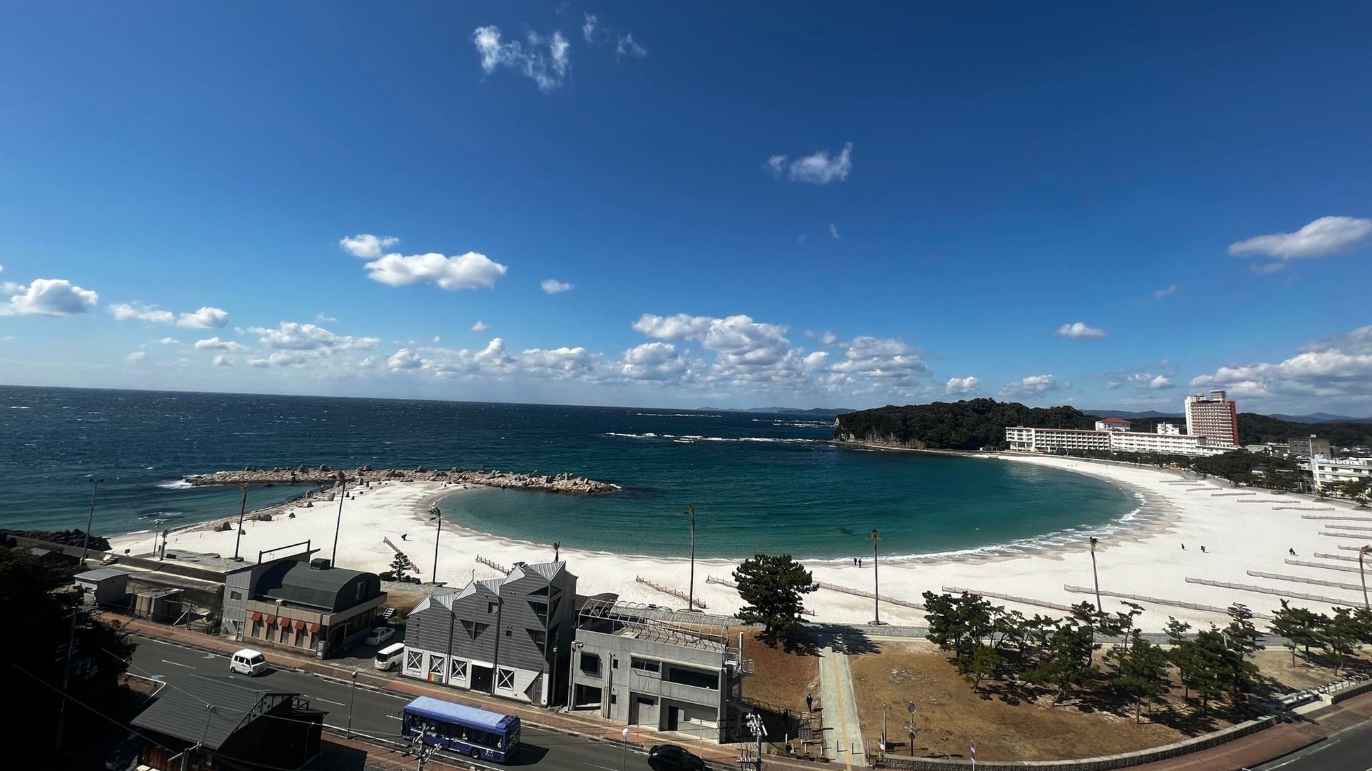*【露天風呂付客室（浜水晶）・和室】お部屋からの眺望