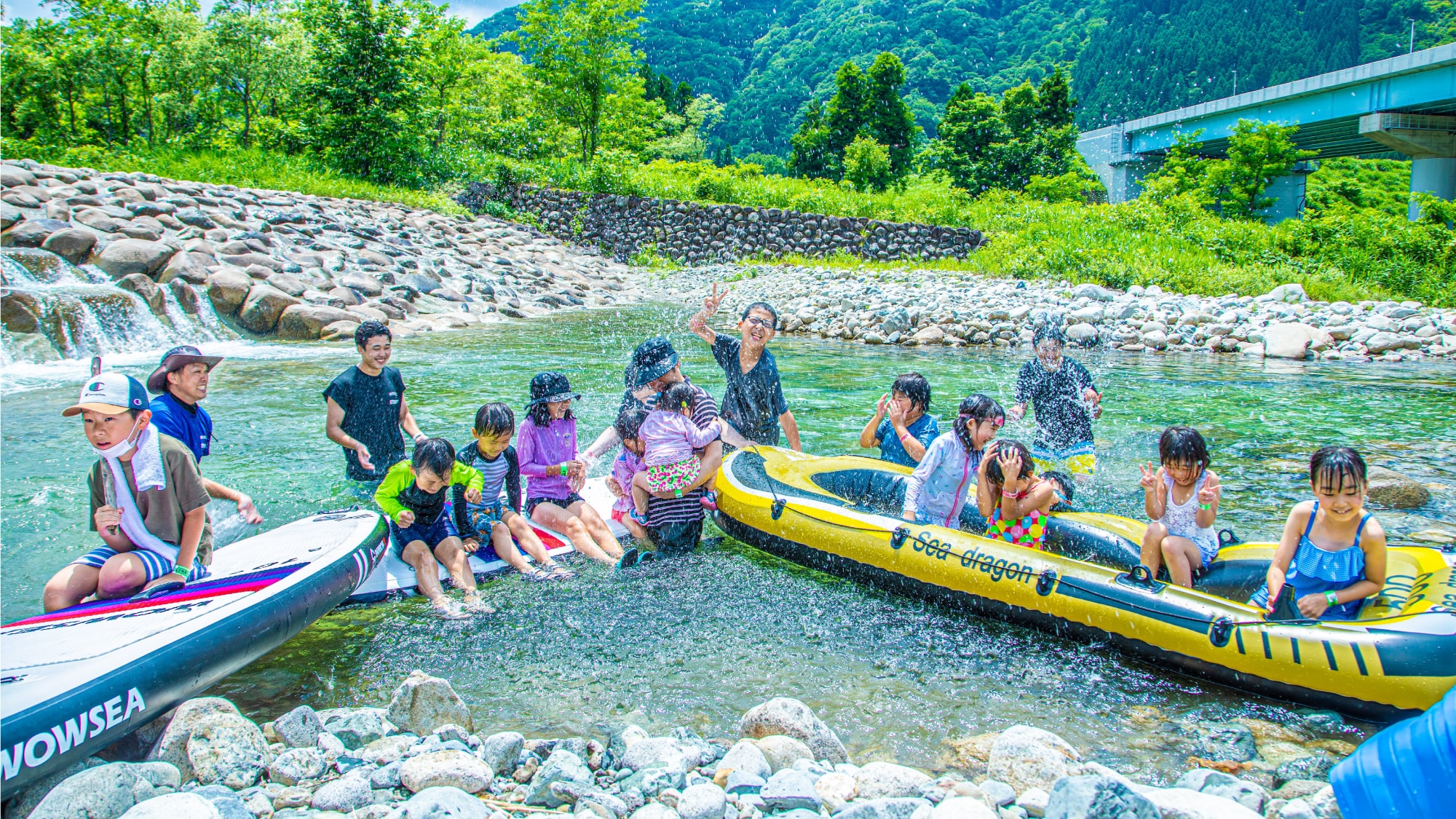【夏イベント・夏の川遊び大冒険！エンゼルわんぱくキッズ】