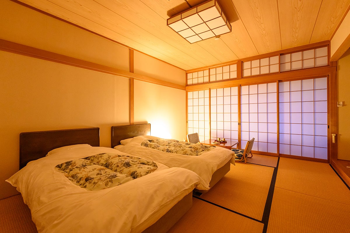 Tempat tidur twin bergaya Jepang [semua kamar bebas rokok]