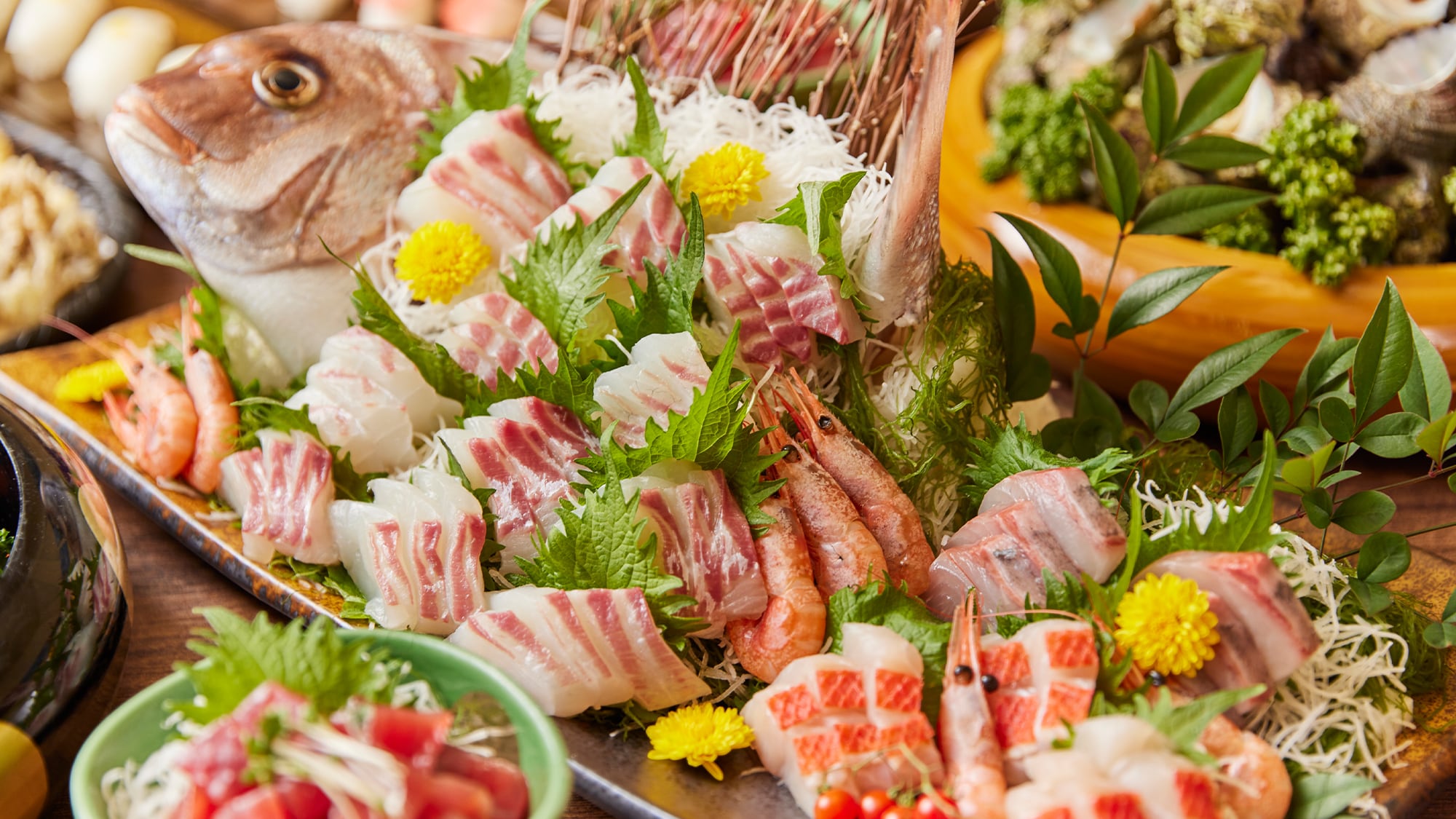 Dinner buffet image_Sashimi image