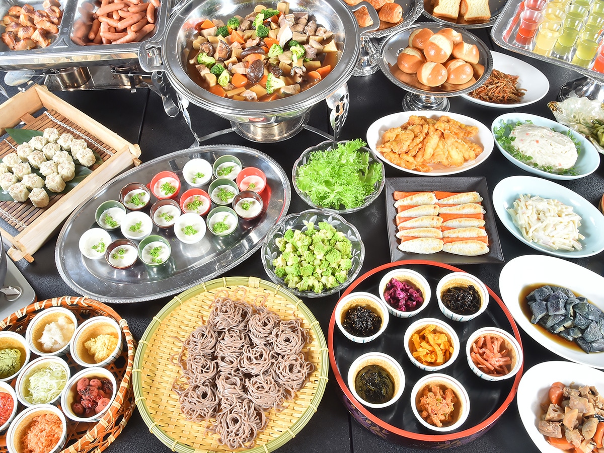 Breakfast buffet *The photo is for illustrative purposes only.