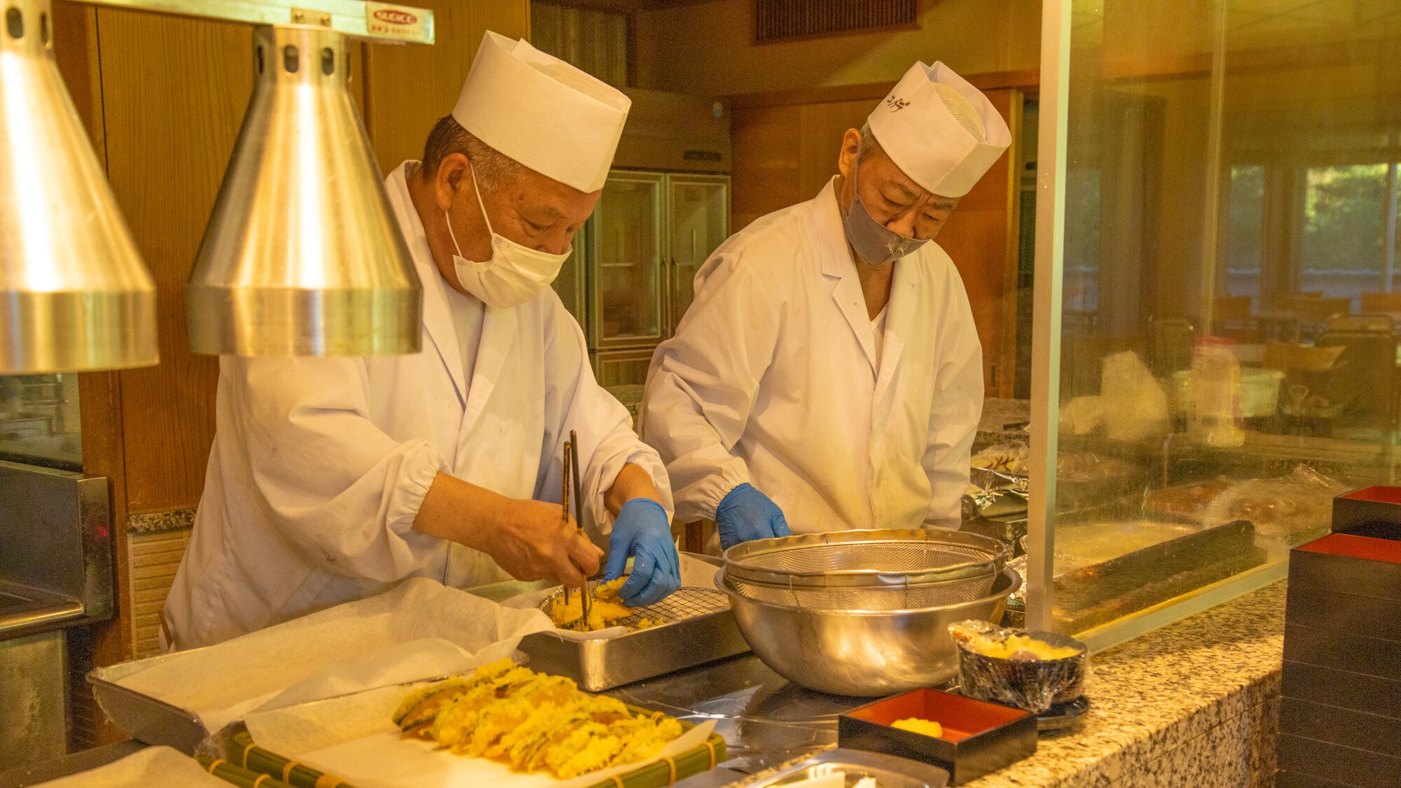 [Dinner buffet] All-you-can-eat freshly fried tempura from the live kitchen!