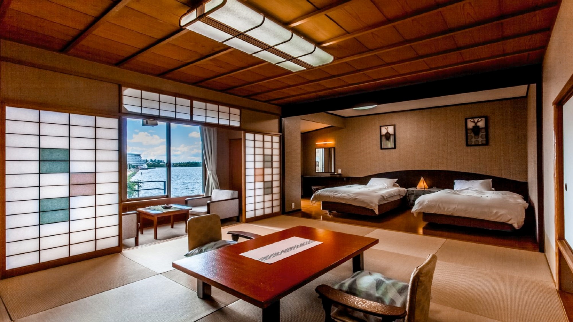 Modern Japanese-Western style room (example)
