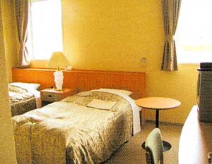 Example of guest room: Twin room
