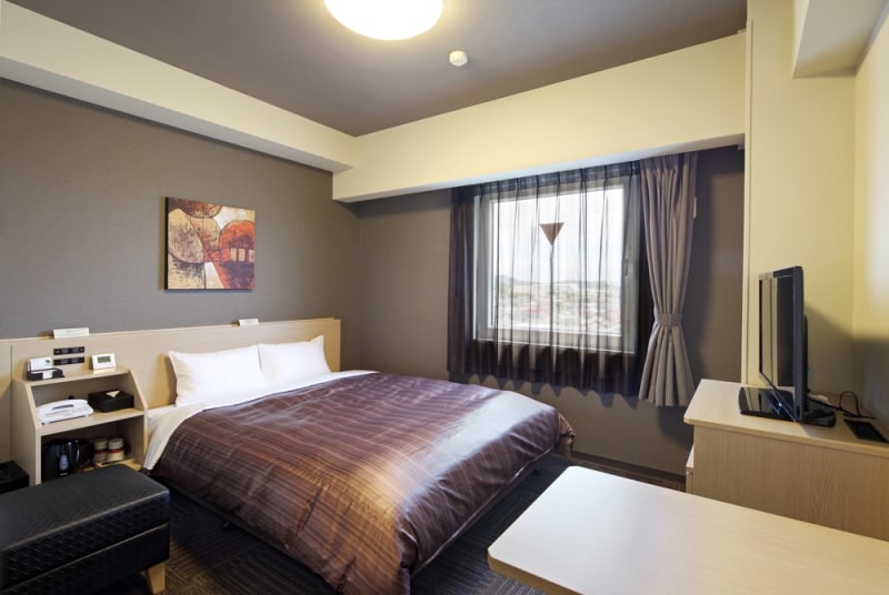 [Double room] Bed width 160 cm