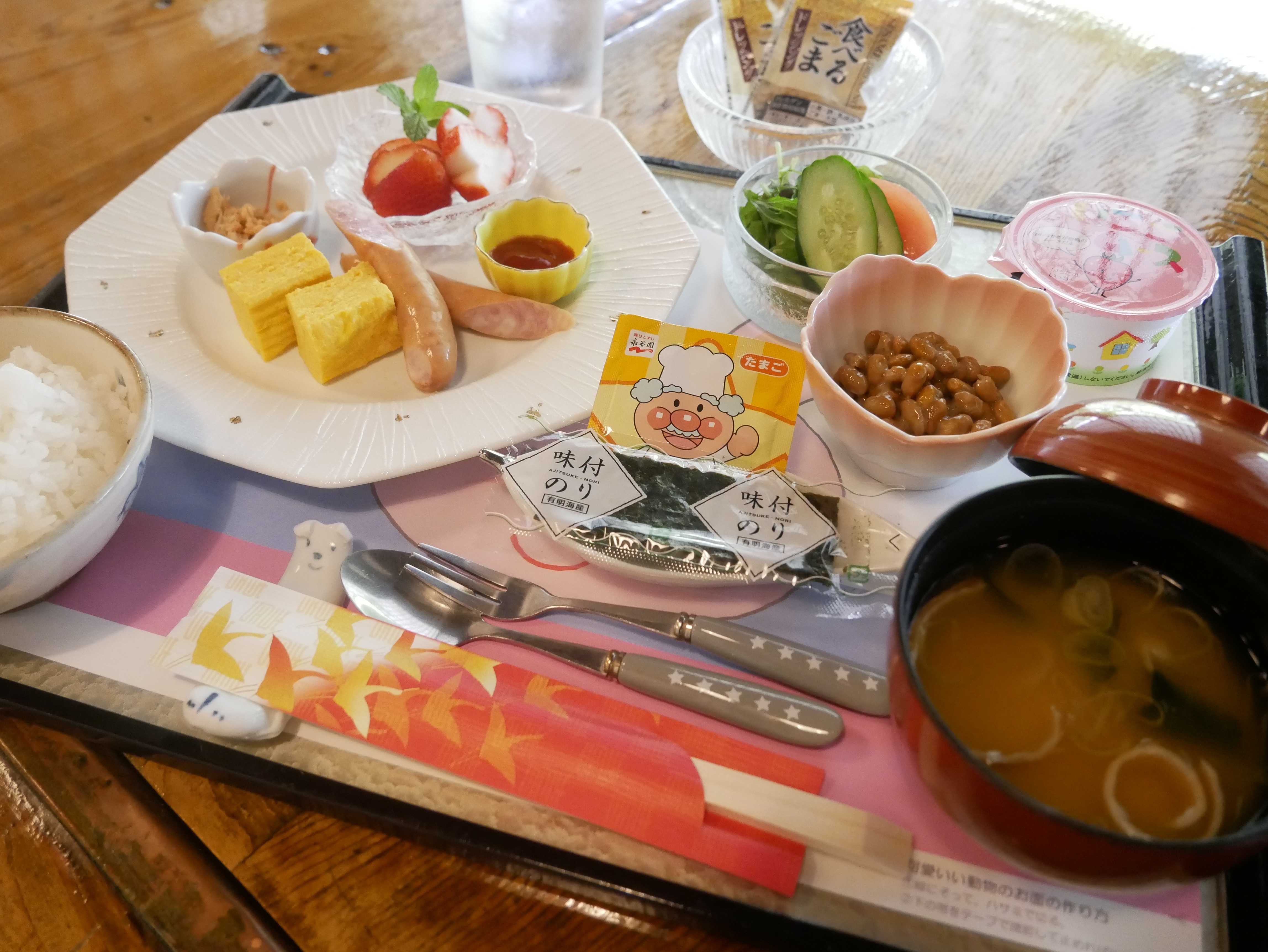 Sarapan anak (contoh)