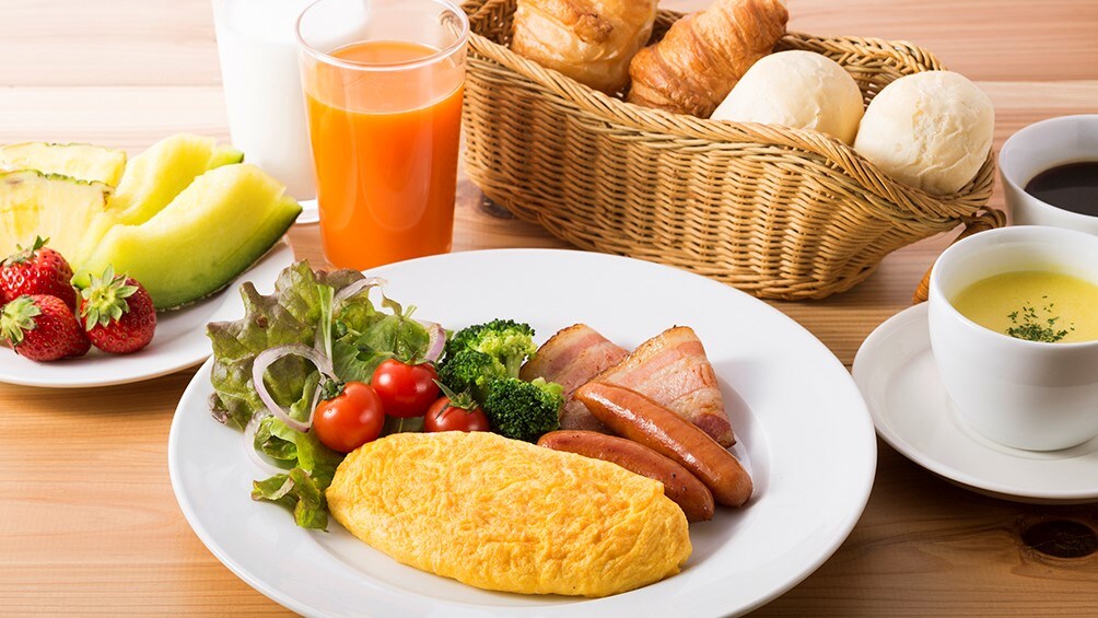 บุฟเฟ่ต์อาหารเช้า (ภาพ)