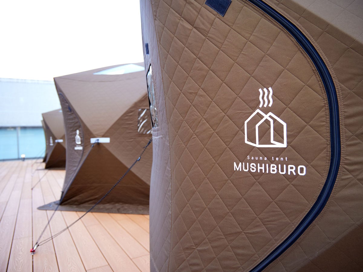 [FITNESS CLUB AnkINI] Sauna tent area