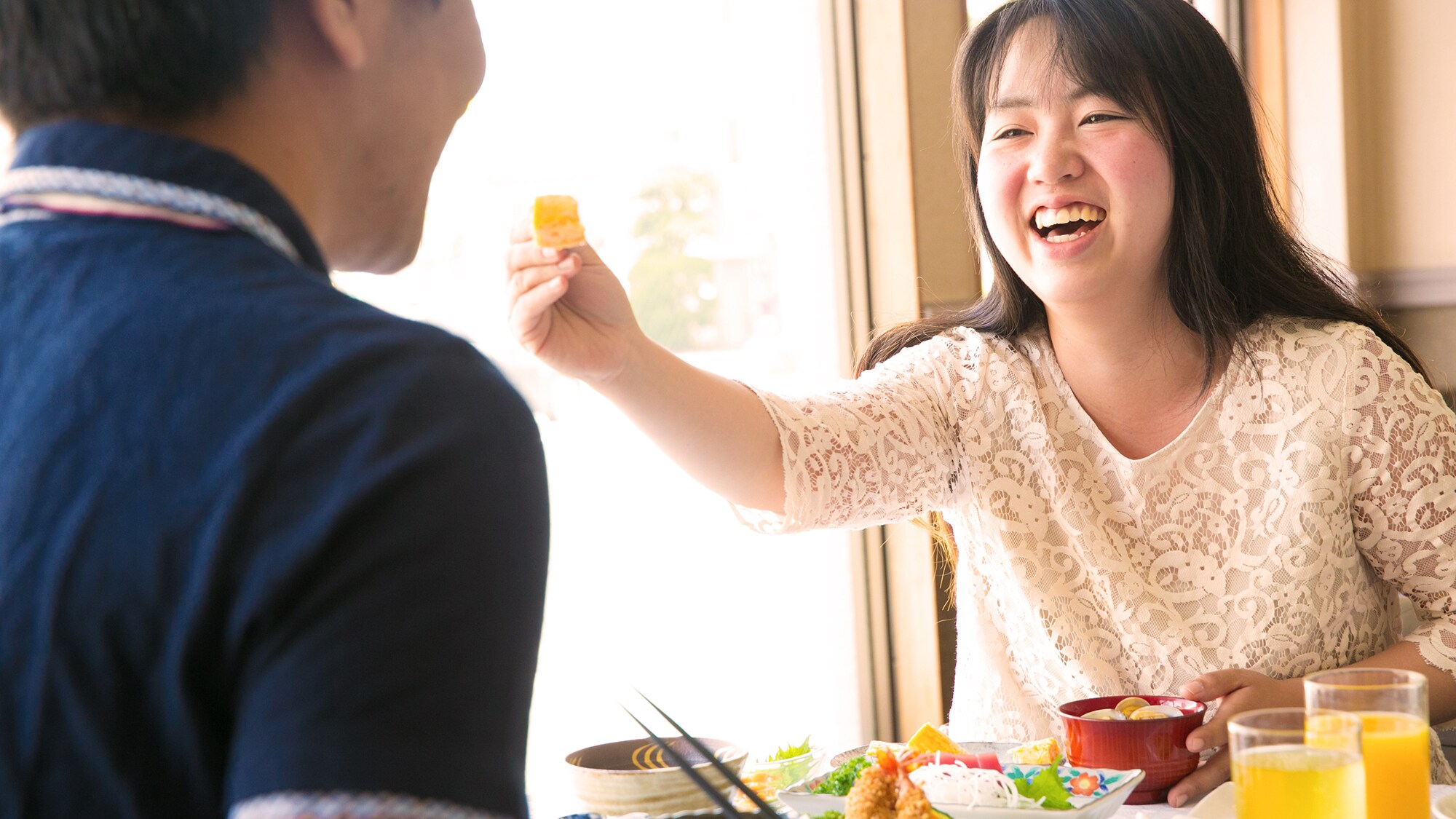 在被溫柔清淡的食物包圍的餐廳享用早餐，笑容自然溢出♪