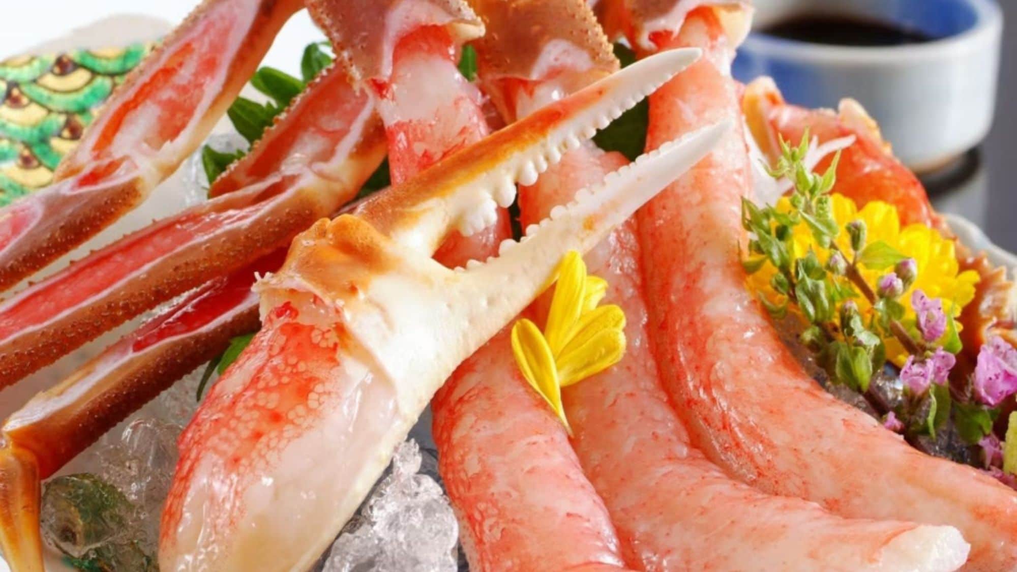 Crab sashimi/example