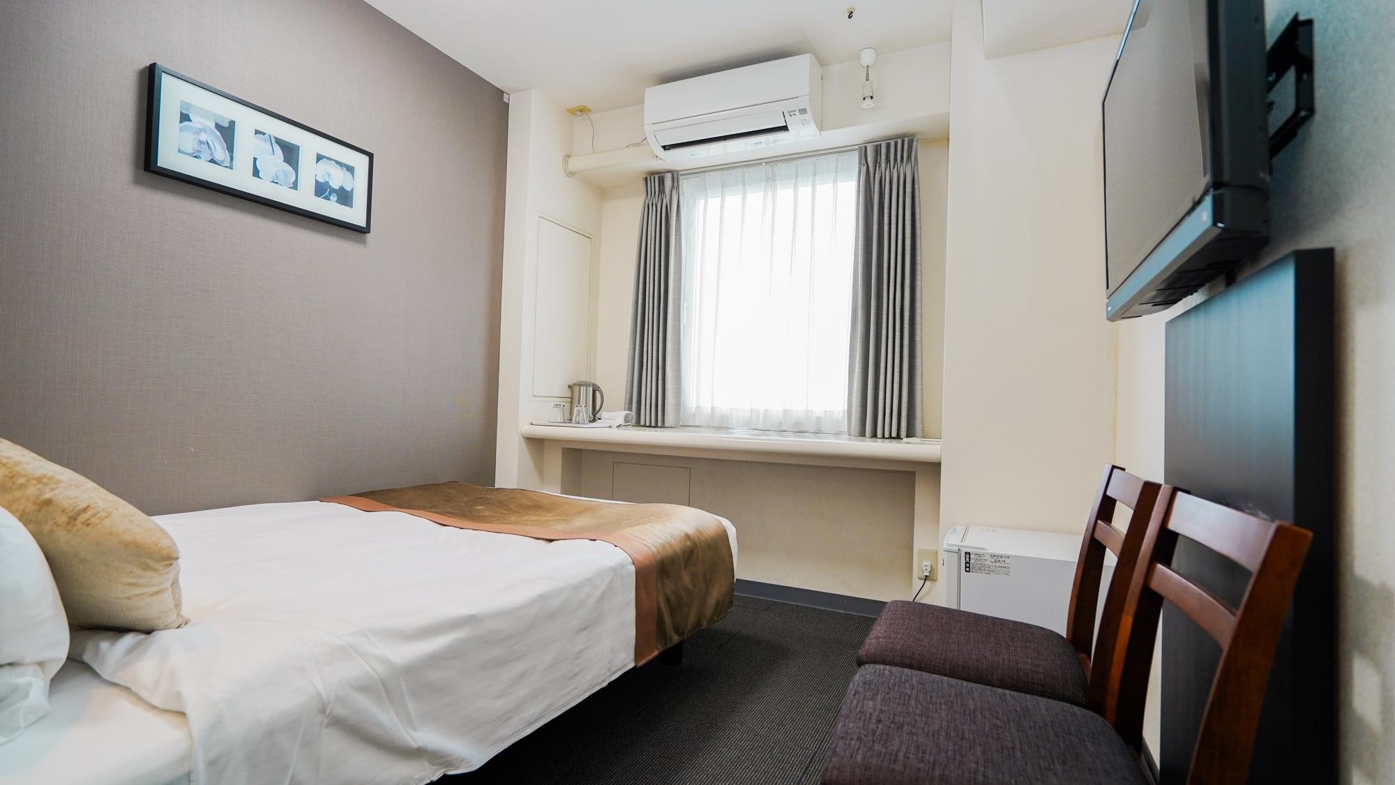 [Double 15m2]◇Bed width 145cm◇