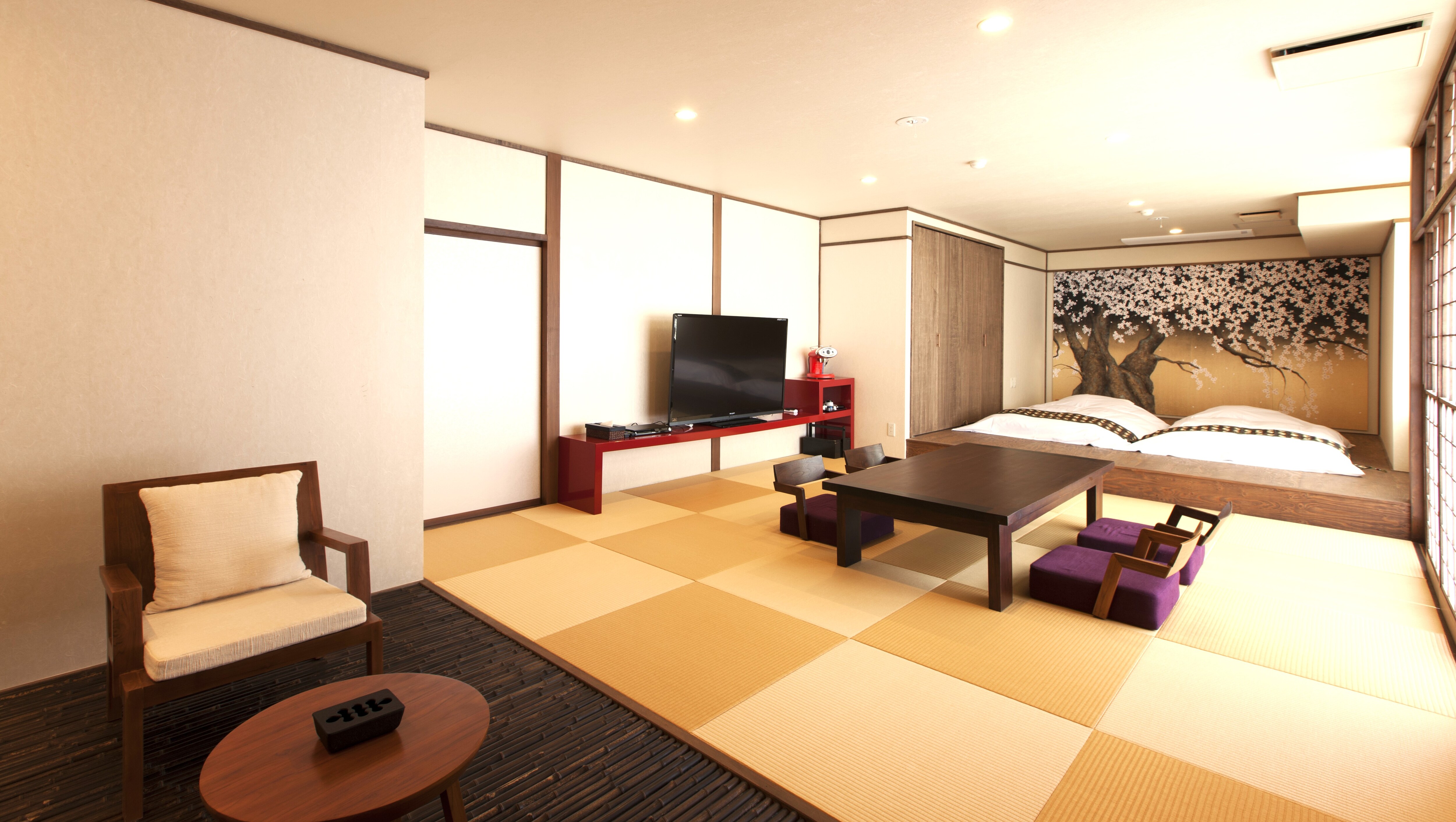 【附露天浴池的特別客房 櫻花慶典】