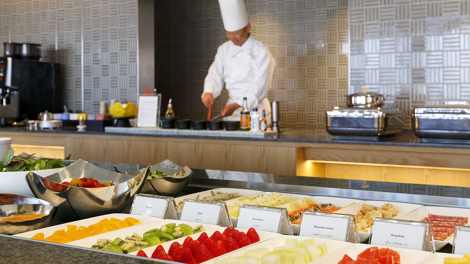 클럽 라운지 아침 식사