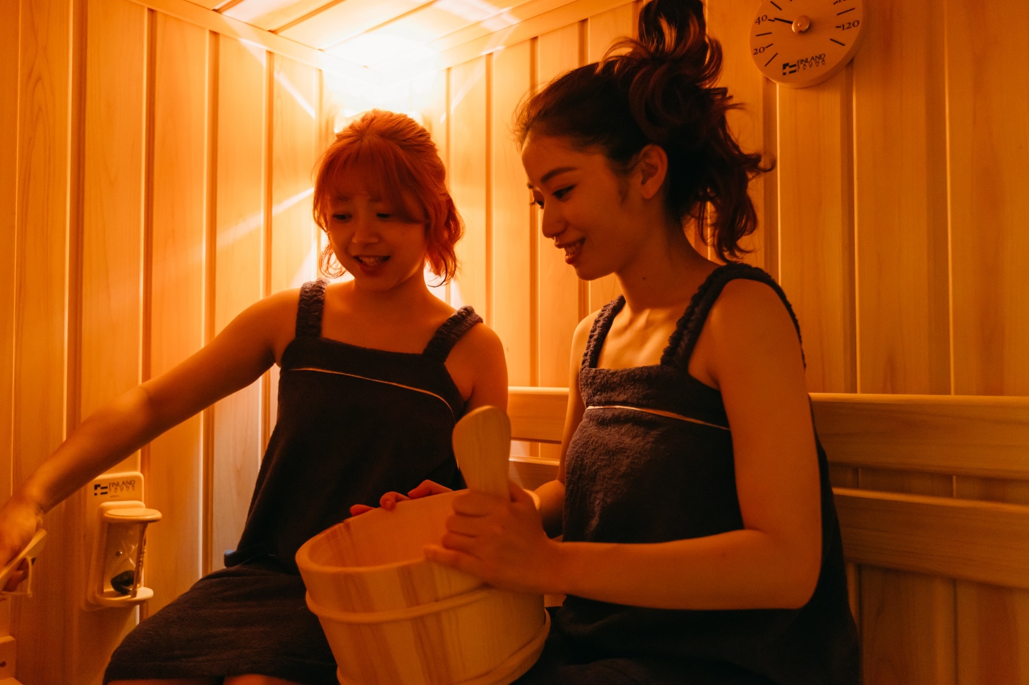 [Finnish sauna] Sweat it out and soothe your body!