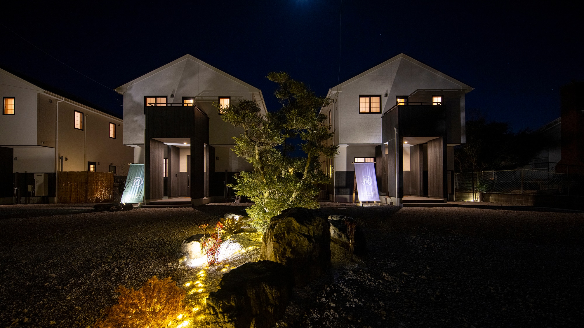 [Exterior] A relaxing Japanese-style vacation home with a deep Japanese feel.
