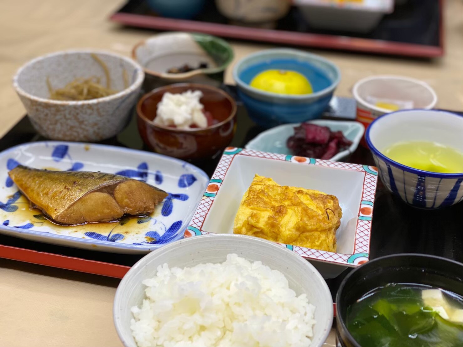 아침식사의 예