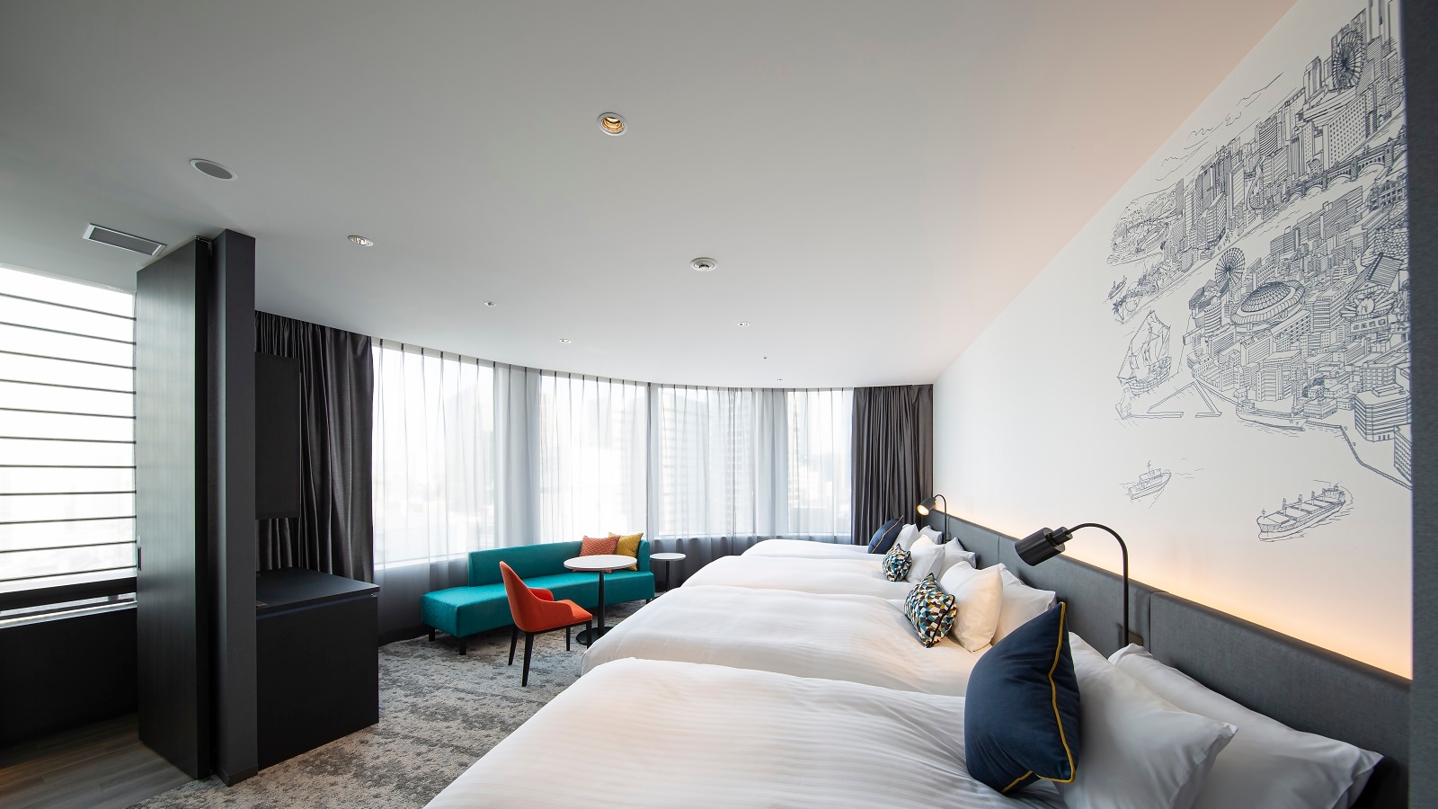 [Corner Deluxe Twin Room]