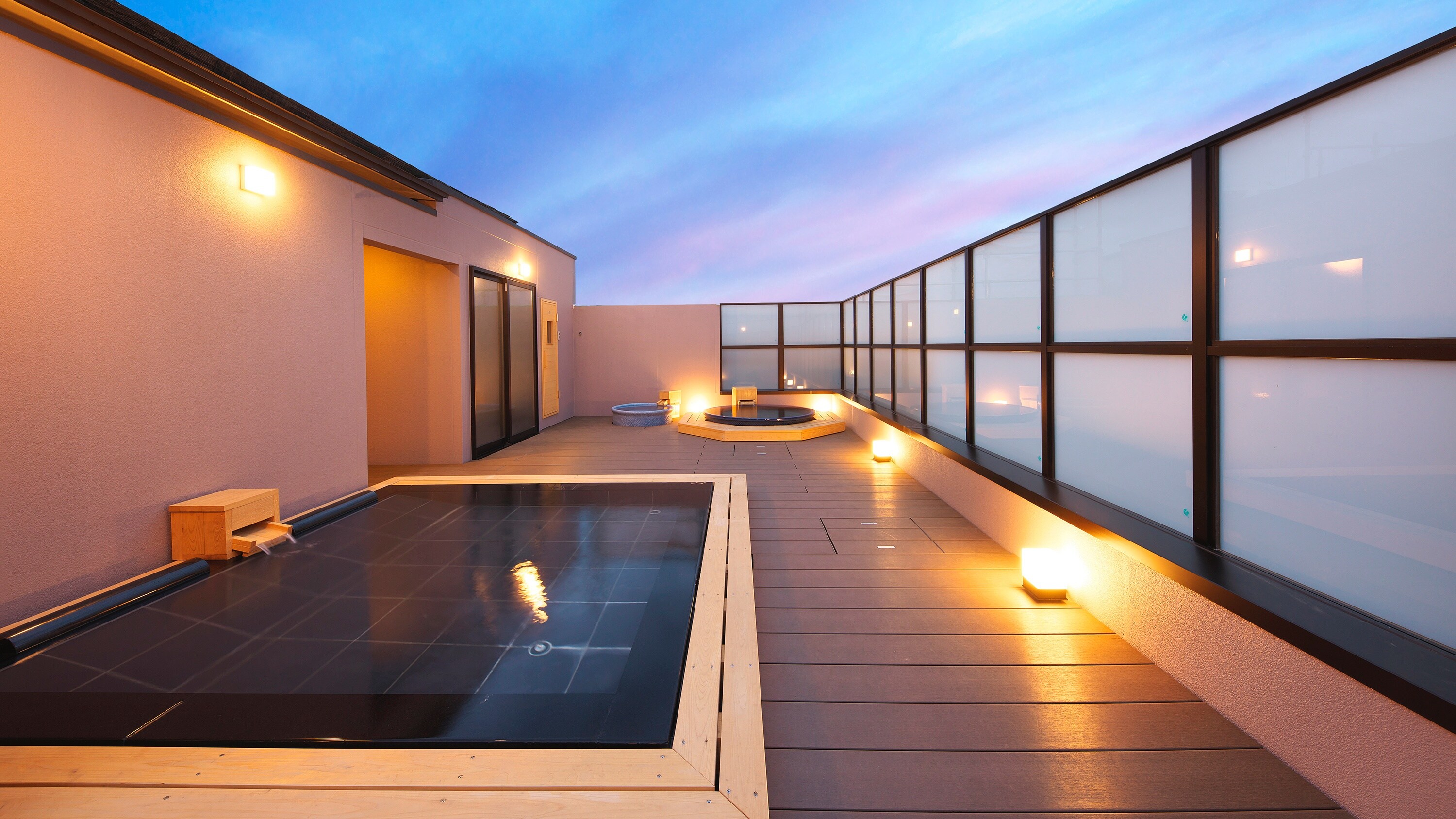 Born in July 2020 New guest room with open-air bath [Kinpo] Open-air bath