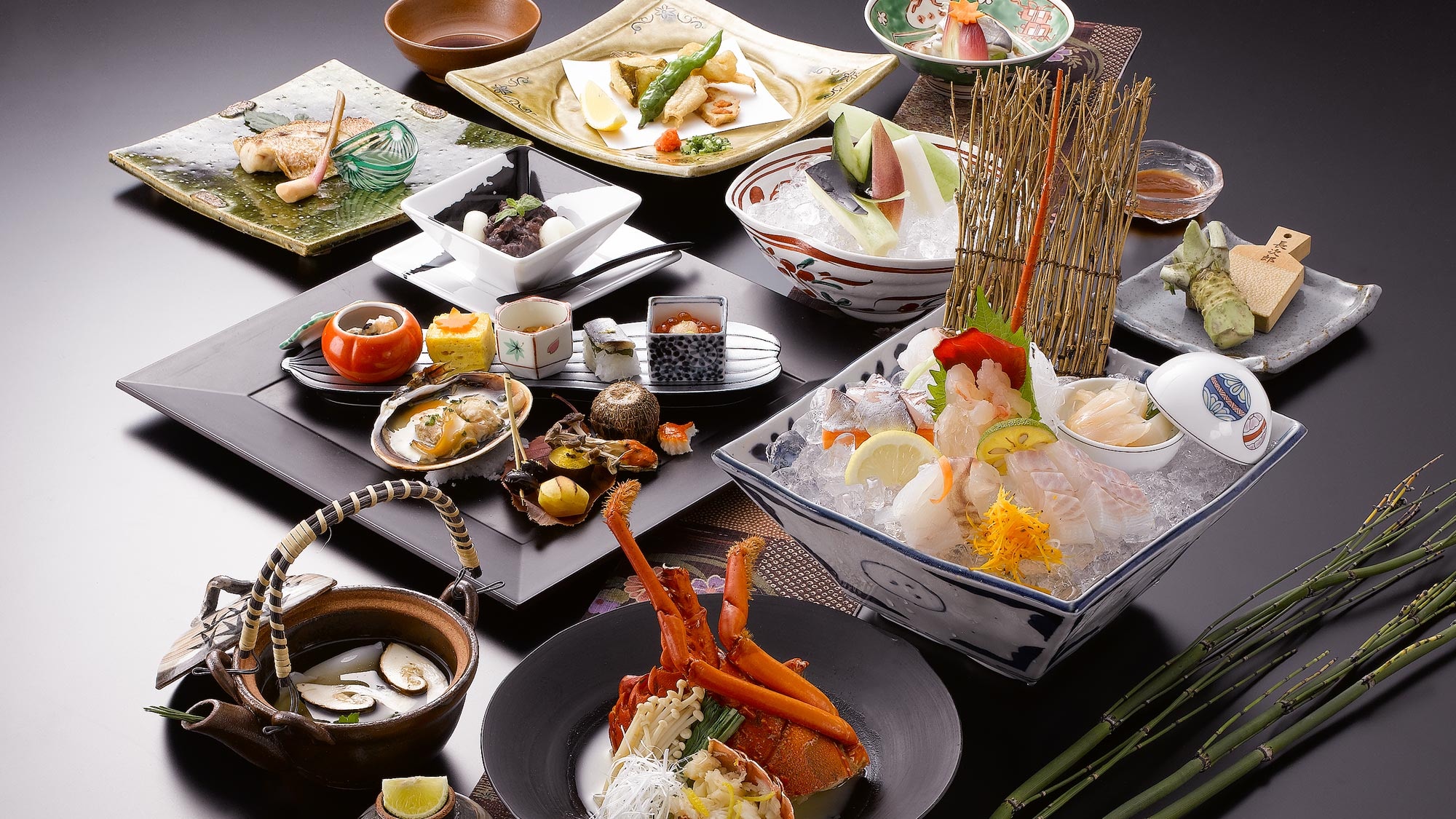 お食事一例「郷土の幸 極上お糸路」料理