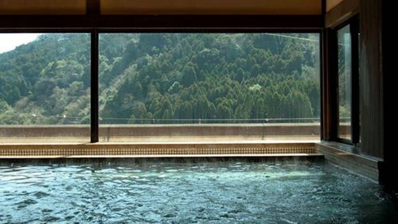 Large communal bath