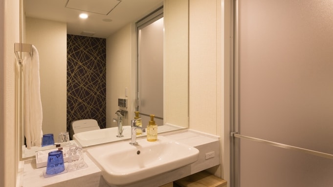 Deluxe double room washroom (separate)