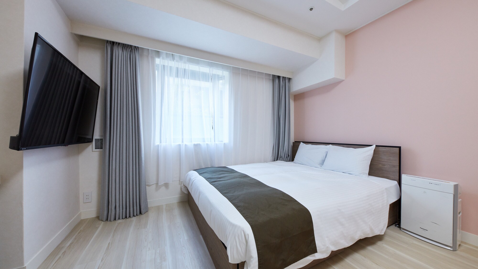 Comfort Double Plus (24.5m², bed width 140cm, kitchen and washing machine included)