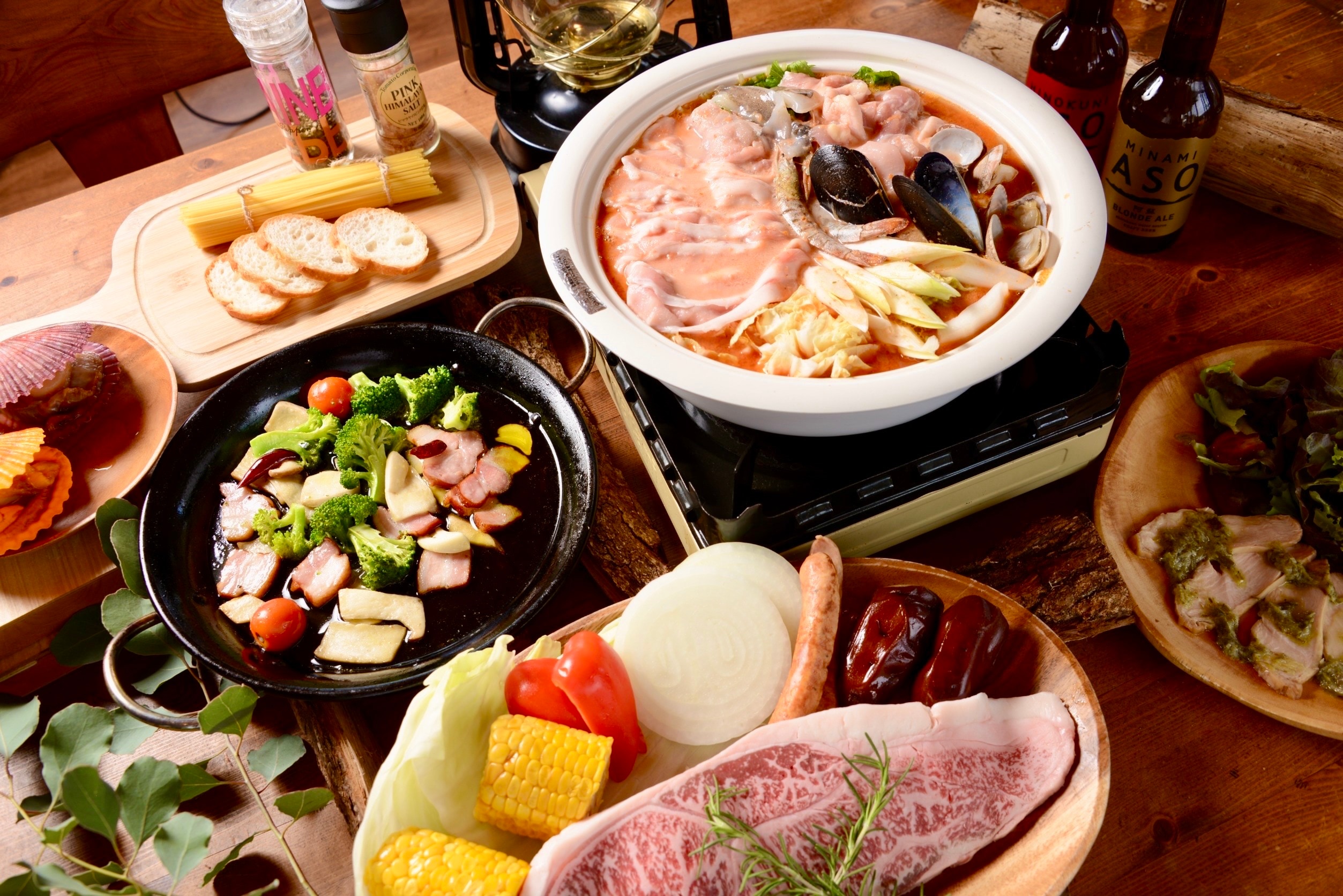 【冬季限定】燒烤和西式火鍋套餐