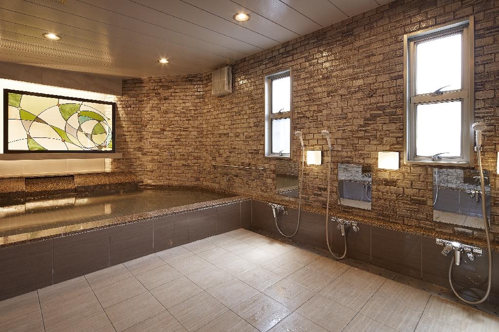 [Western hot water] Stained glass bath