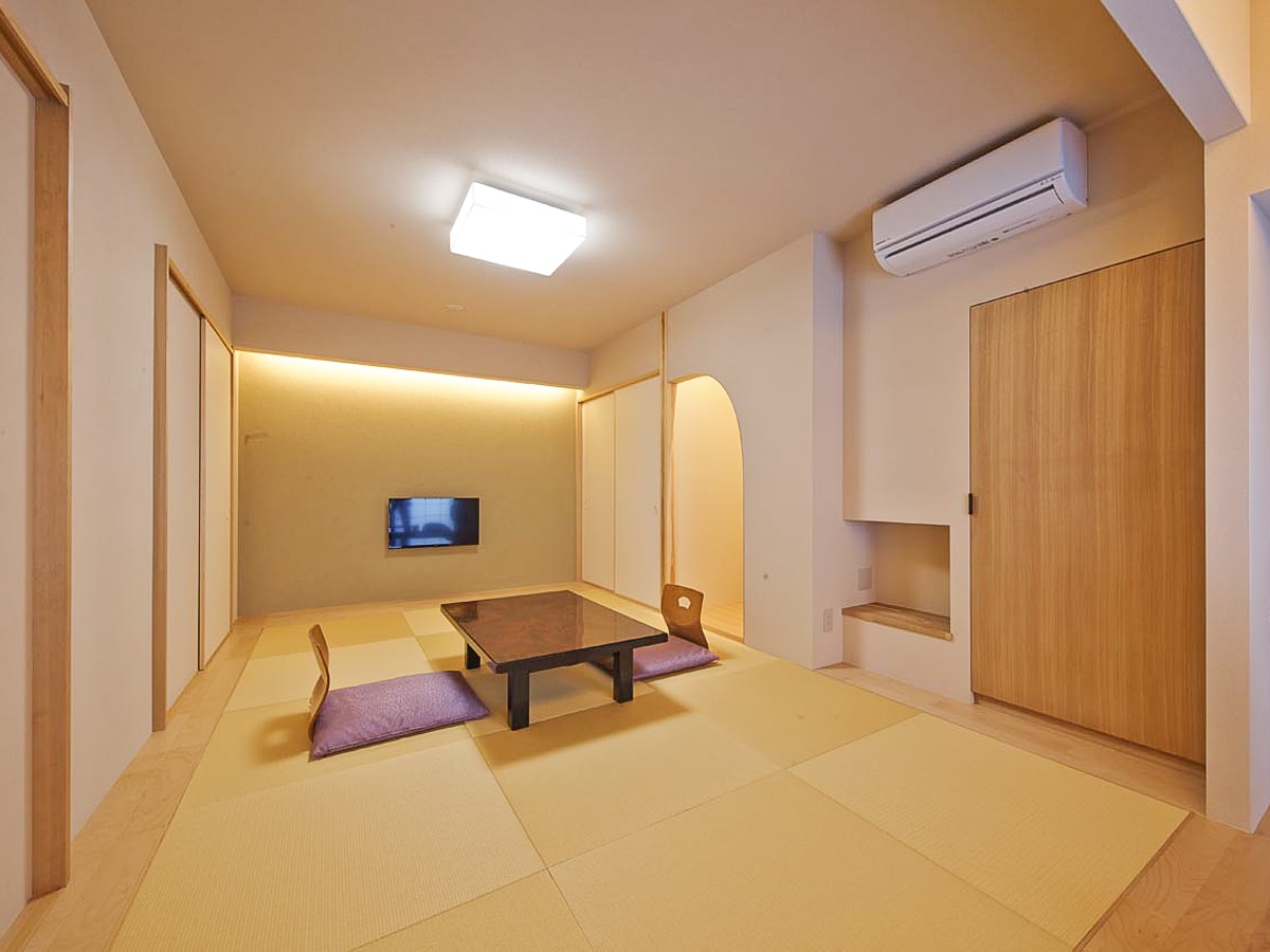 ต่ออายุมกราคม 2560 ห้องพักแขกอาคารหลัก 8 เสื่อทาทามิ ห้องสไตล์ญี่ปุ่น