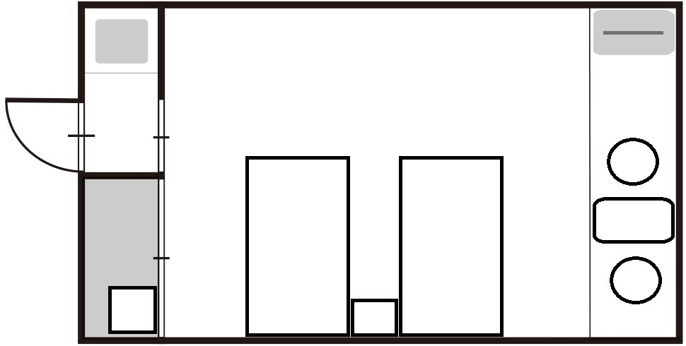 Japanese-style bed layout