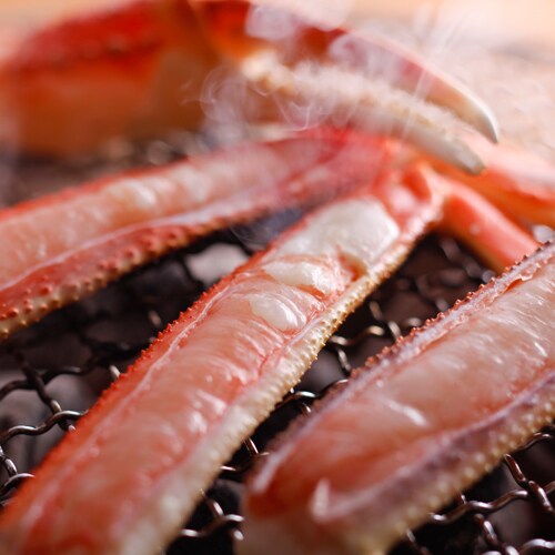 Grilled crab