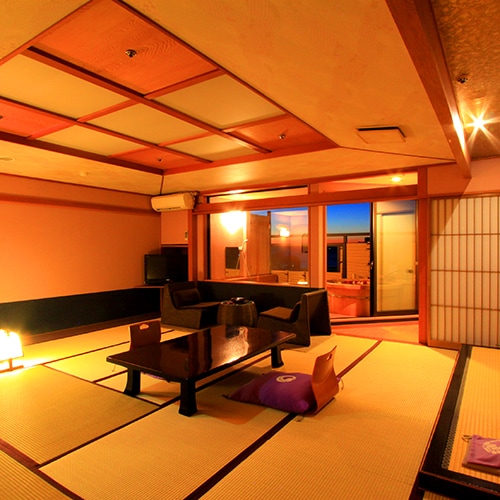 [Newly refurbished in June 2015] Guest room with open-air bath