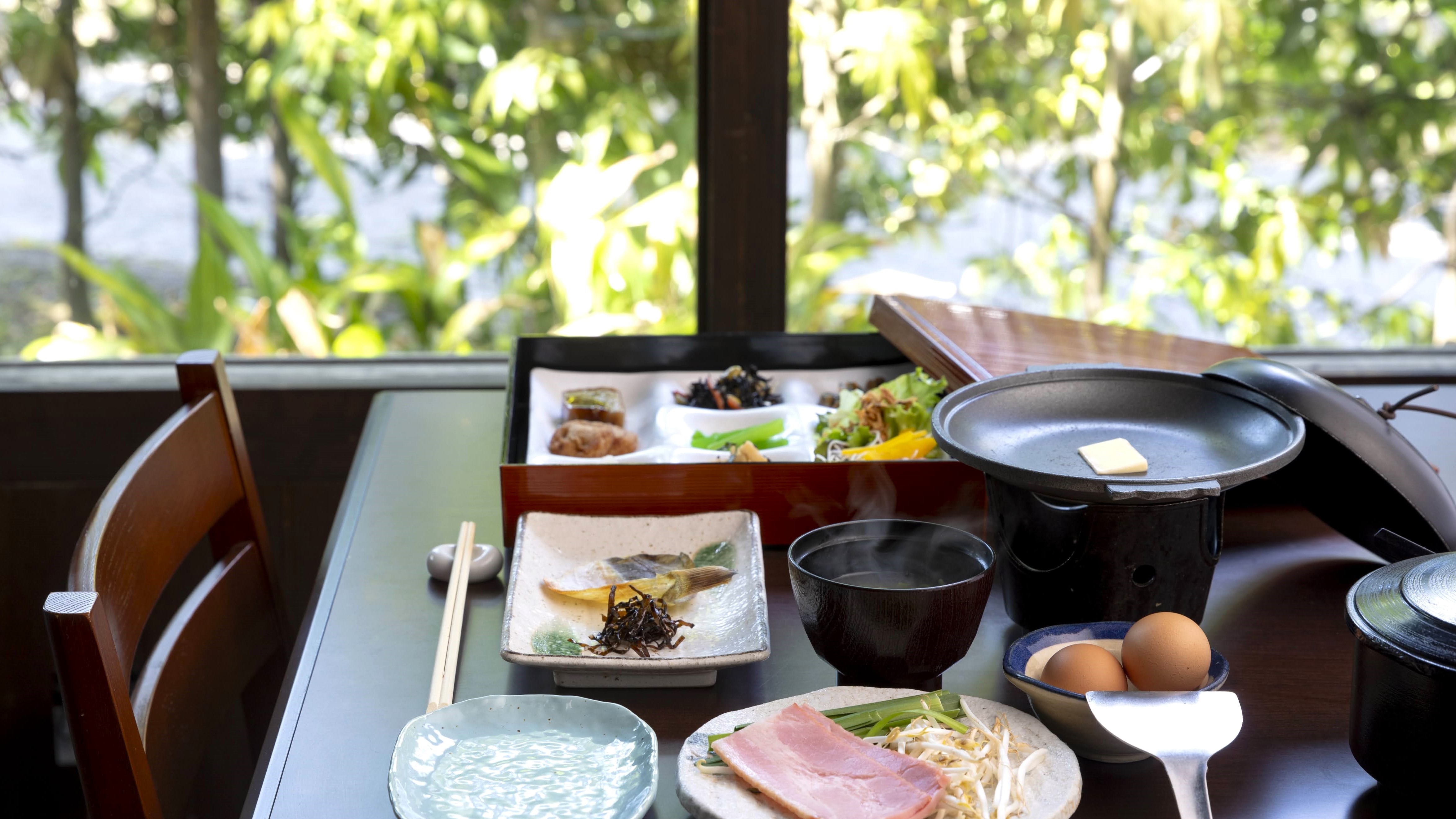 我們提供健康美味的日本料理來開始您重要的一天。