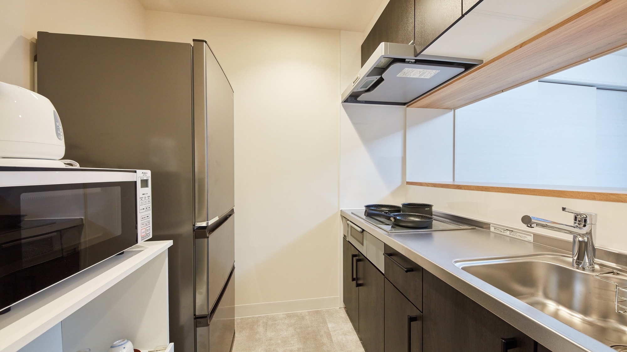 Family Life Plus (33.6㎡, bed width 120cm, kitchen, washing machine included)