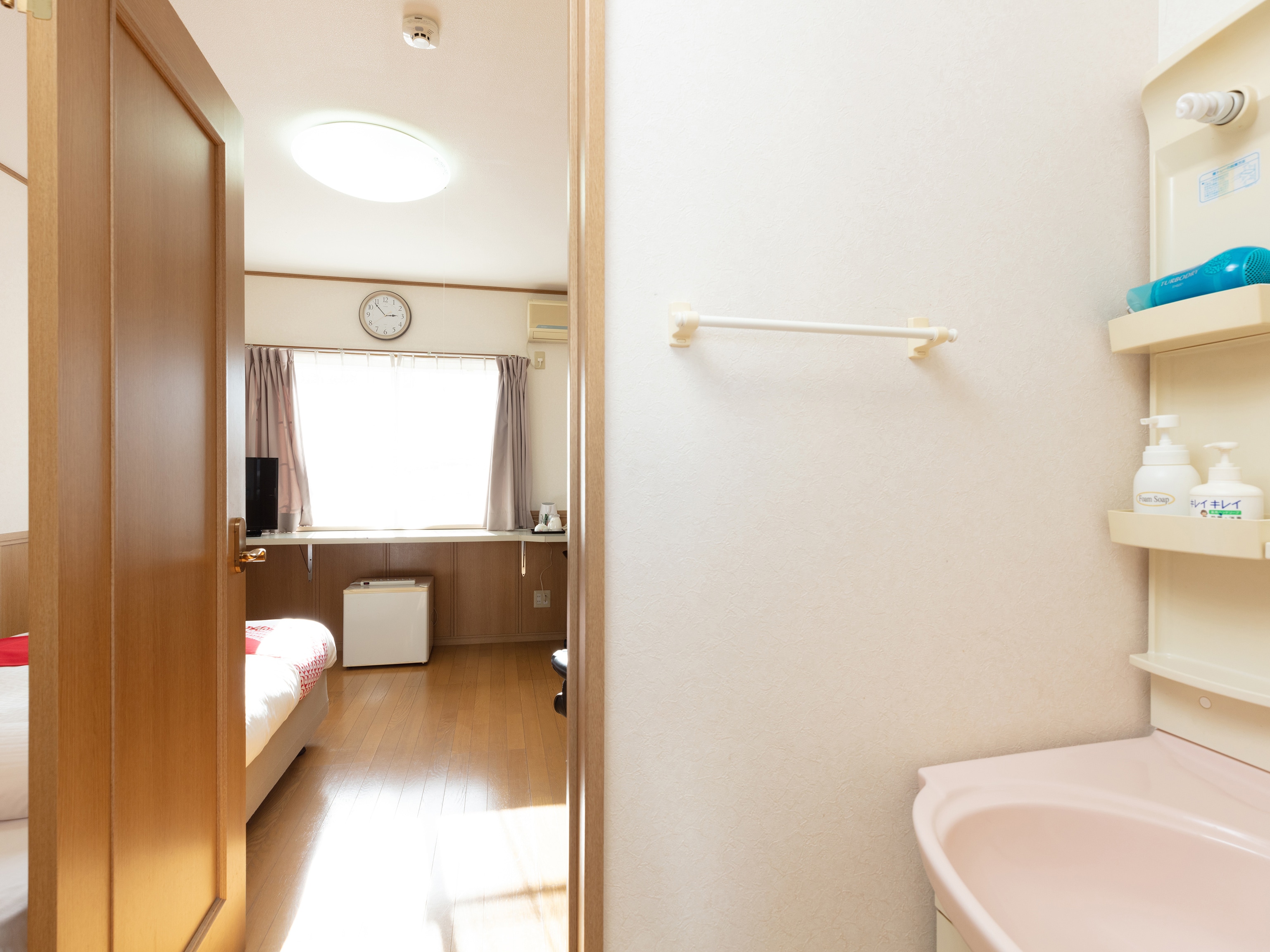 [Fully equipped for comfortable long-term stays] All rooms have separate bathrooms and toilets, and washrooms