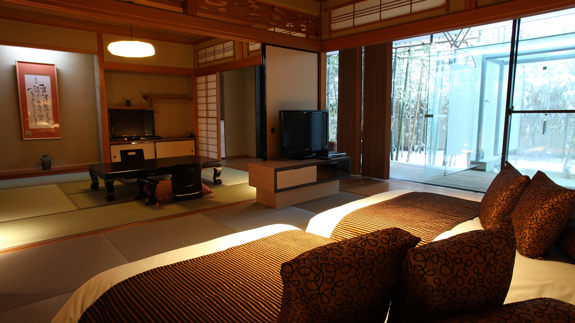 [Suzuran/Hamanasu] Ryukyu tatami mats are used in the bedroom