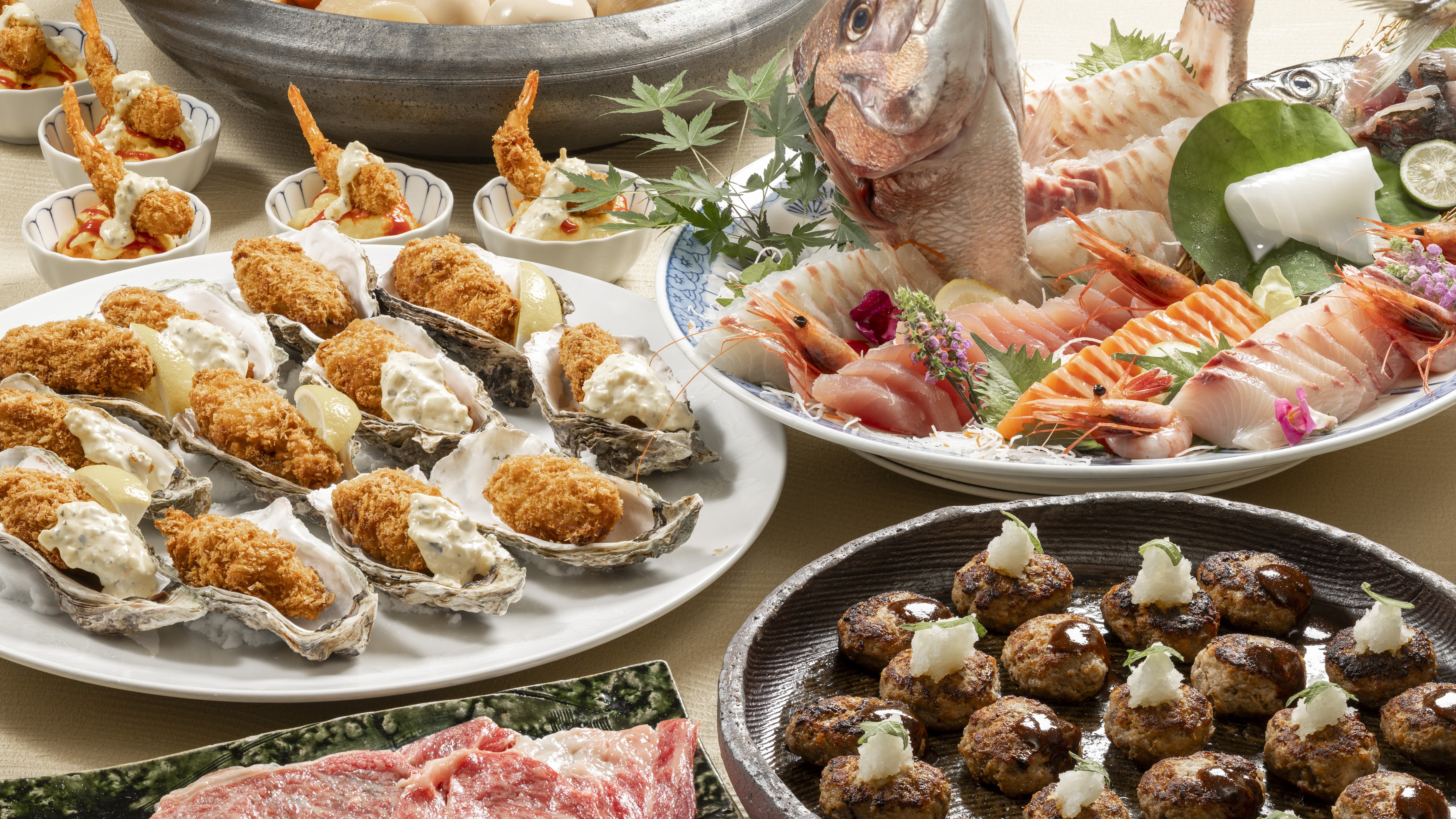 [Autumn Buffet] Example of seasonal menu
