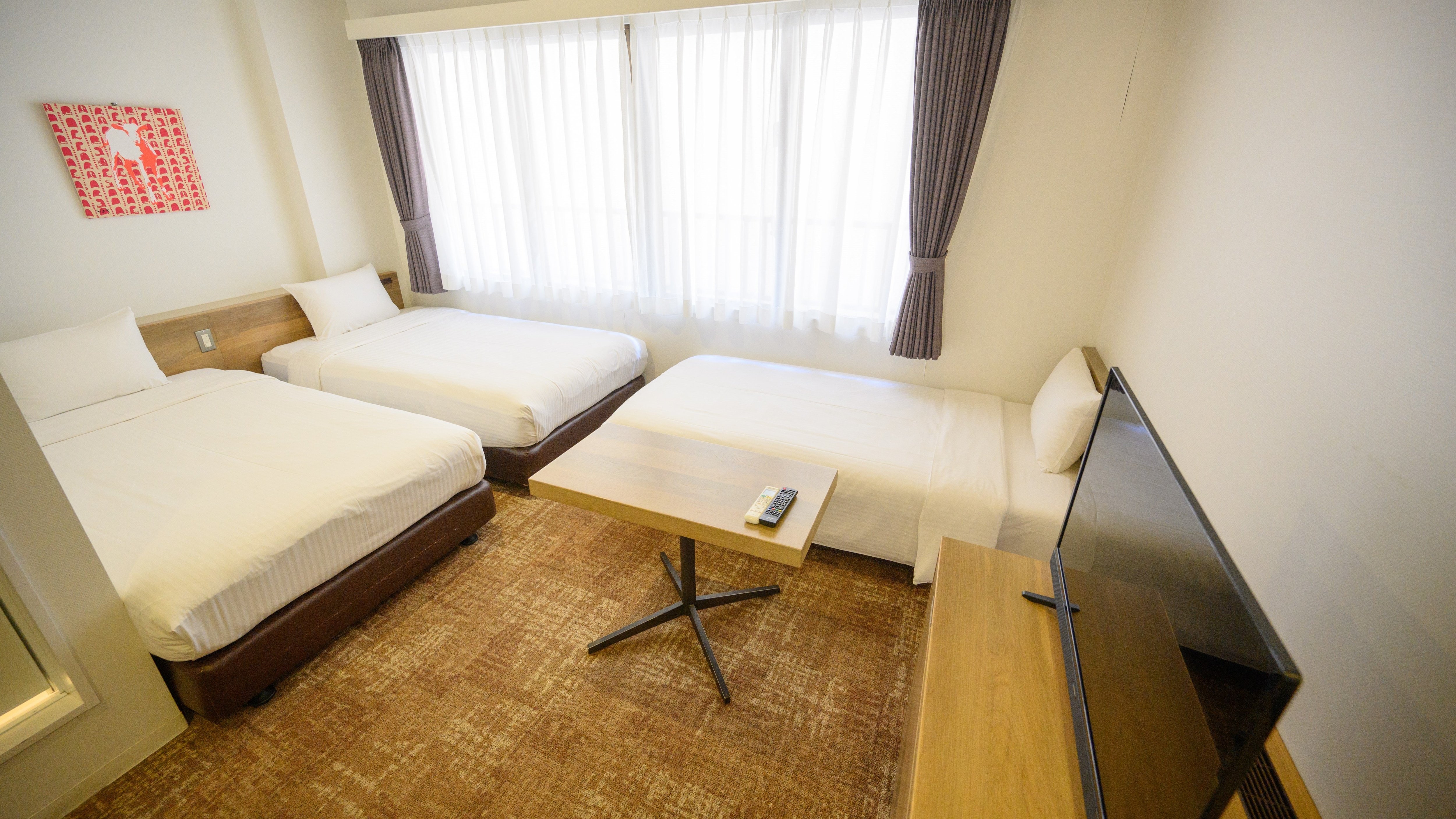 ◆Triple room/extra bed available. Recommended for group trips and family trips. (Example guest room)