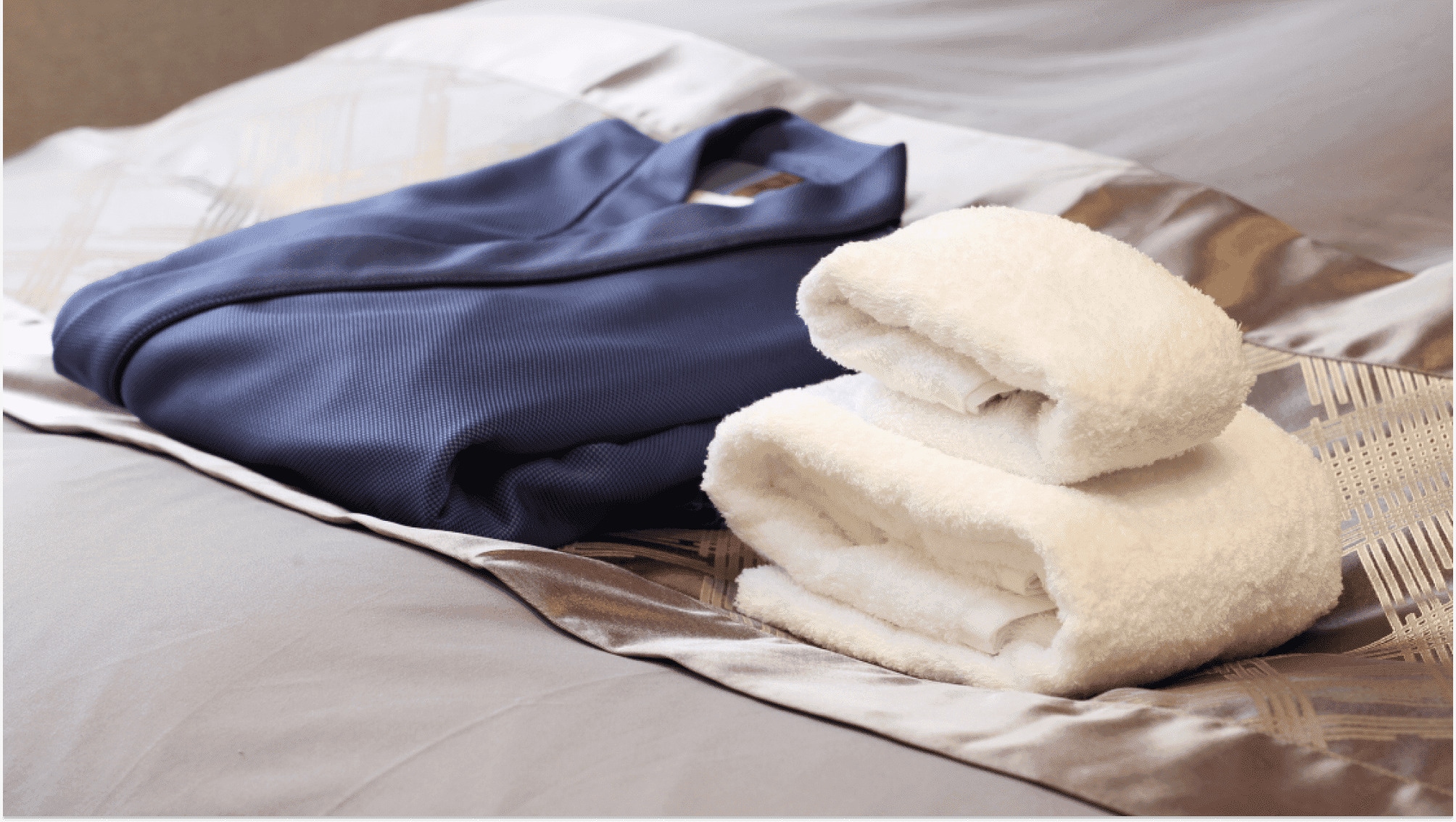 Amenities: Room wear and Imabari towels provided