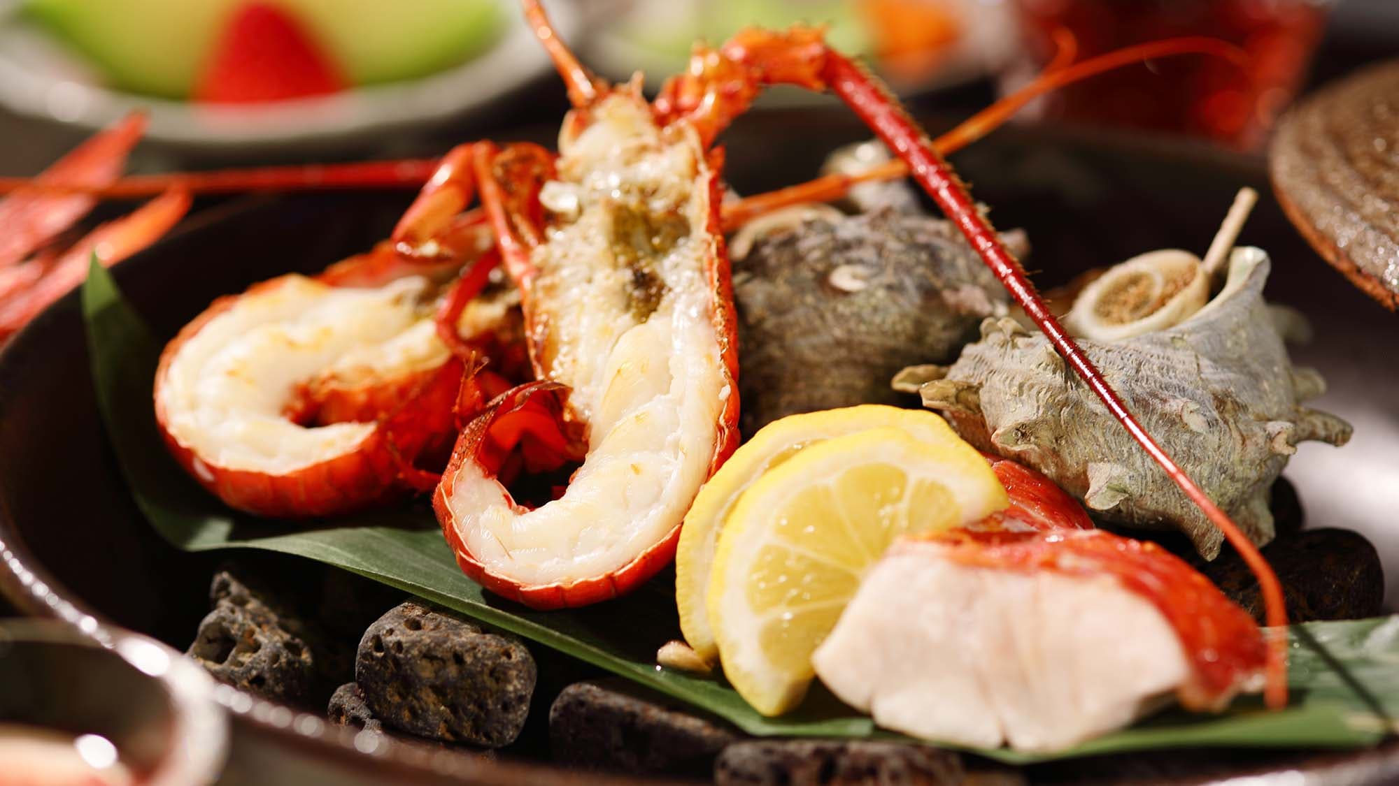 [Makan Malam] Hidangan khas Tenyu "Houraku-yaki"